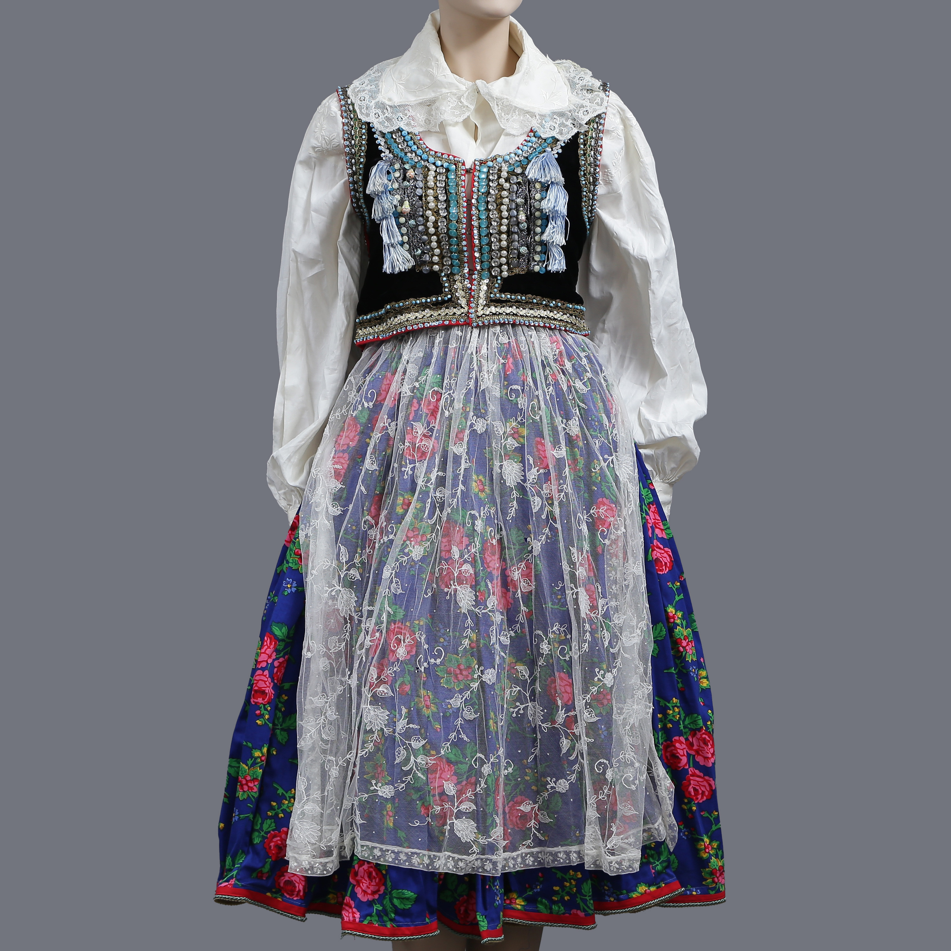 TRADITIONELL FOLKDRÄKT, KRAKOW POLEN, 1900-TAL.