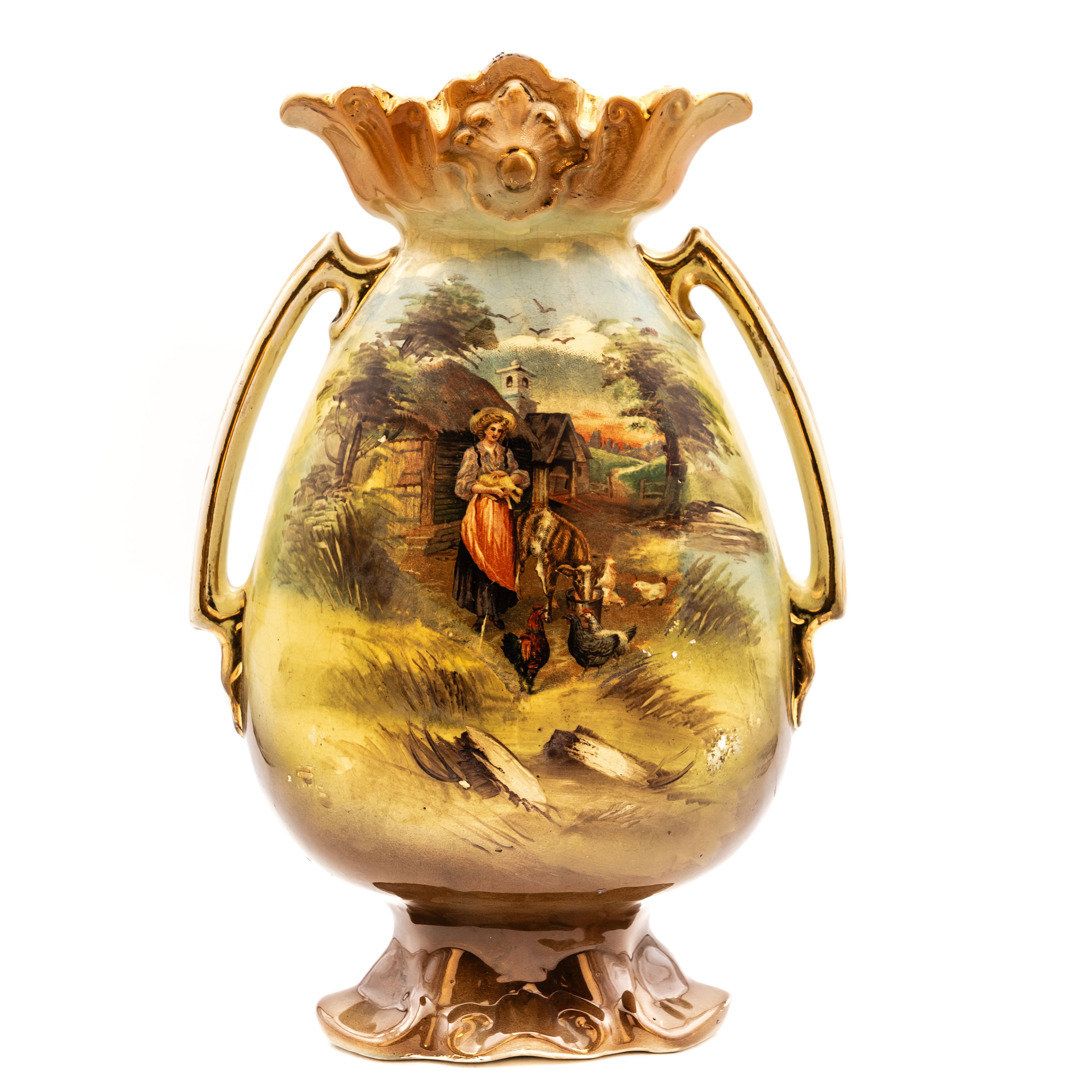 HÄNKELVAS, Flintgods, England.