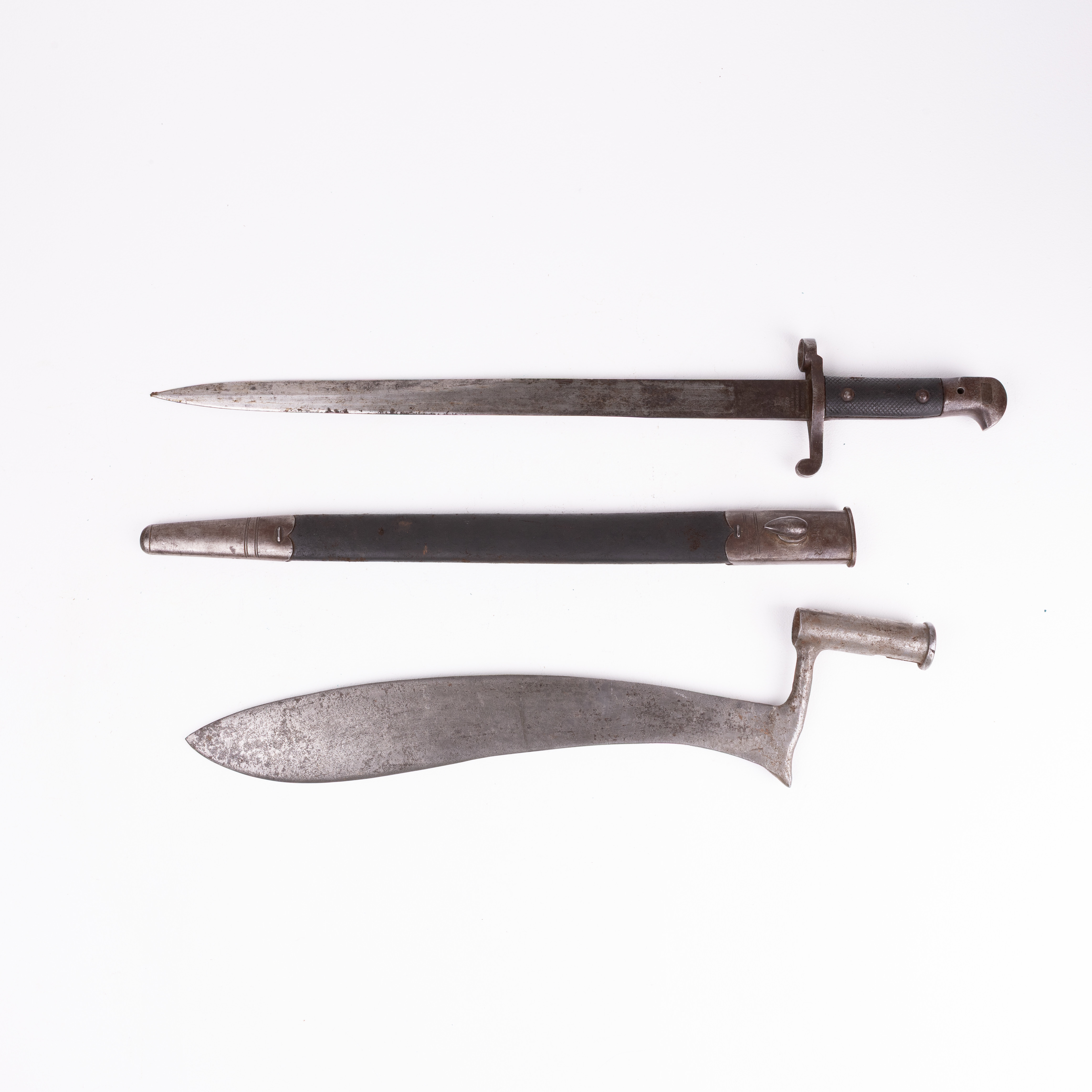 BAJONETTER, P1887 mkIII, Gurkha, England/Nepal, 1800-tal.