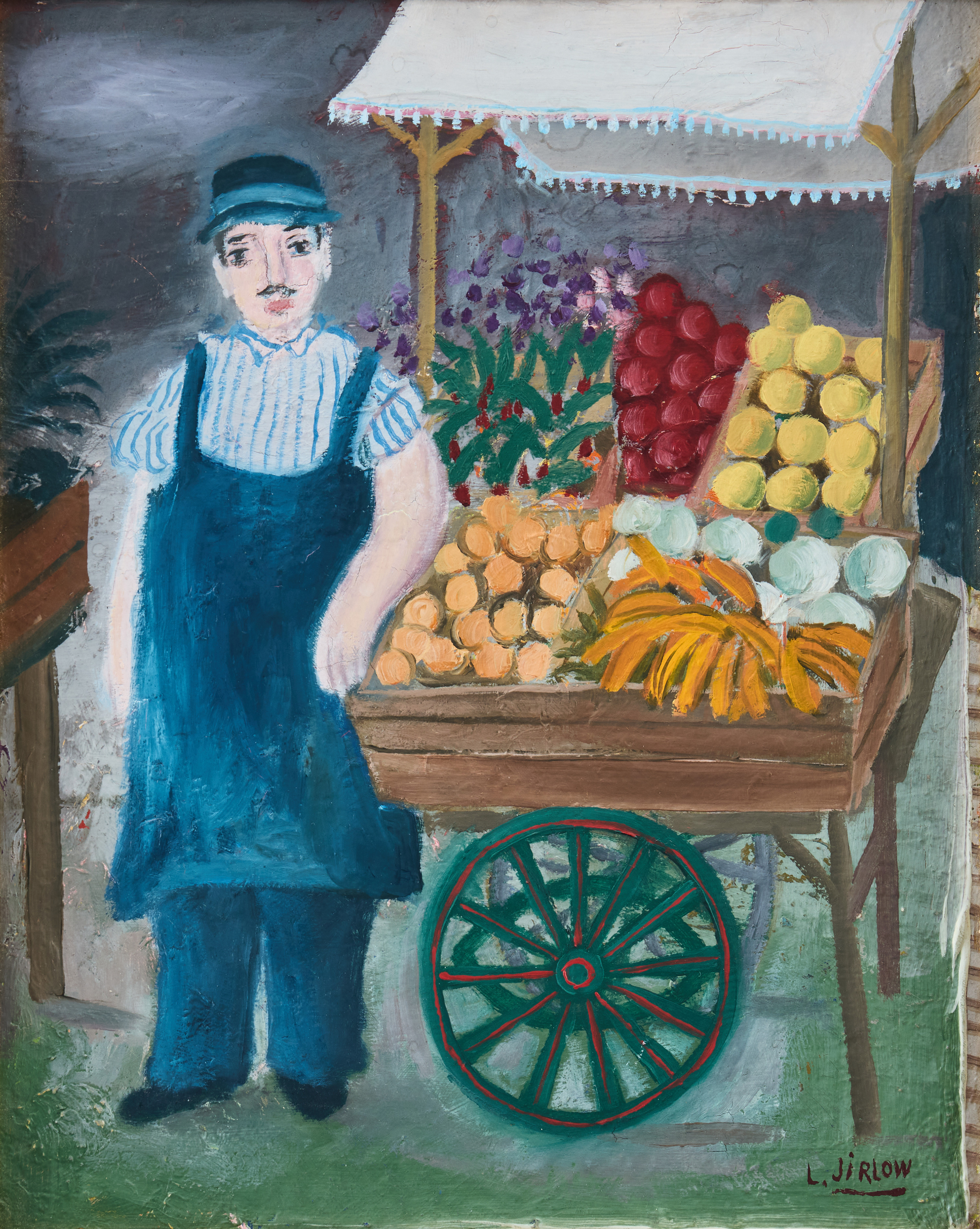 LENNART JIRLOW. Frukthandlare.