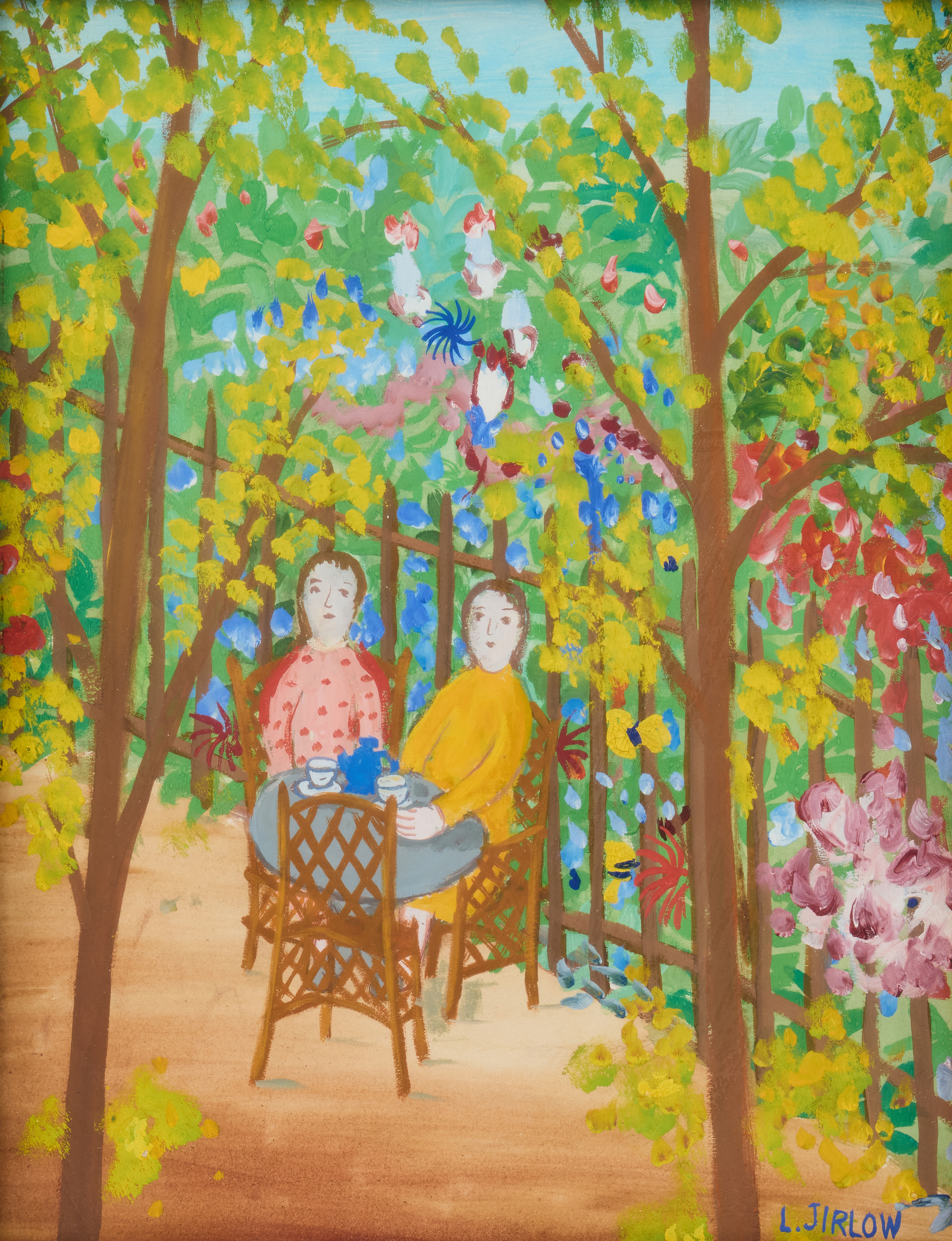 LENNART JIRLOW. Fikande par.