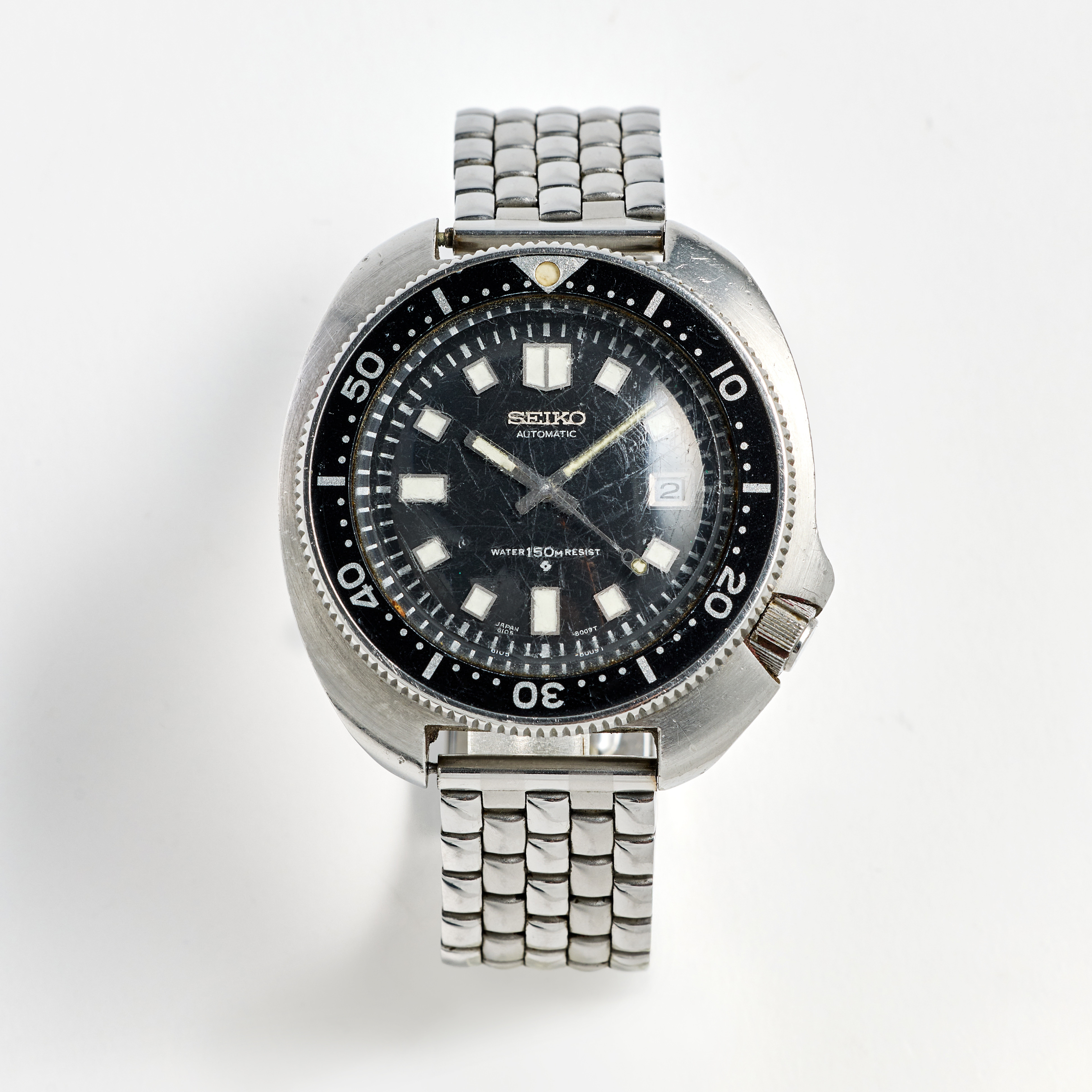 SEIKO, "Captain Willard", "Tre Kronor", armbandsur, 44,5 mm, stål, ca 1975.