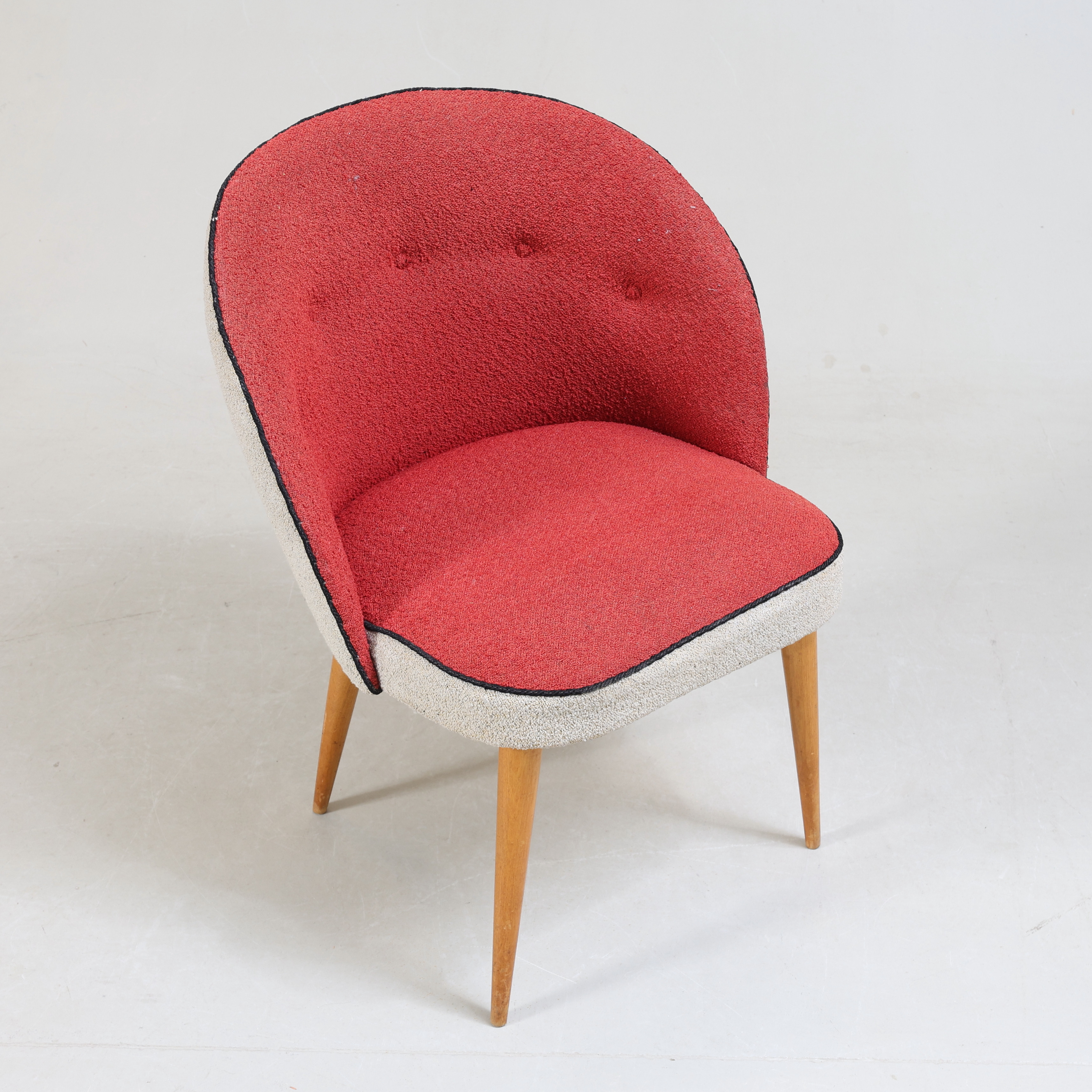 FÅTÖLJ, Dunlopillo, 1900-talets mitt.