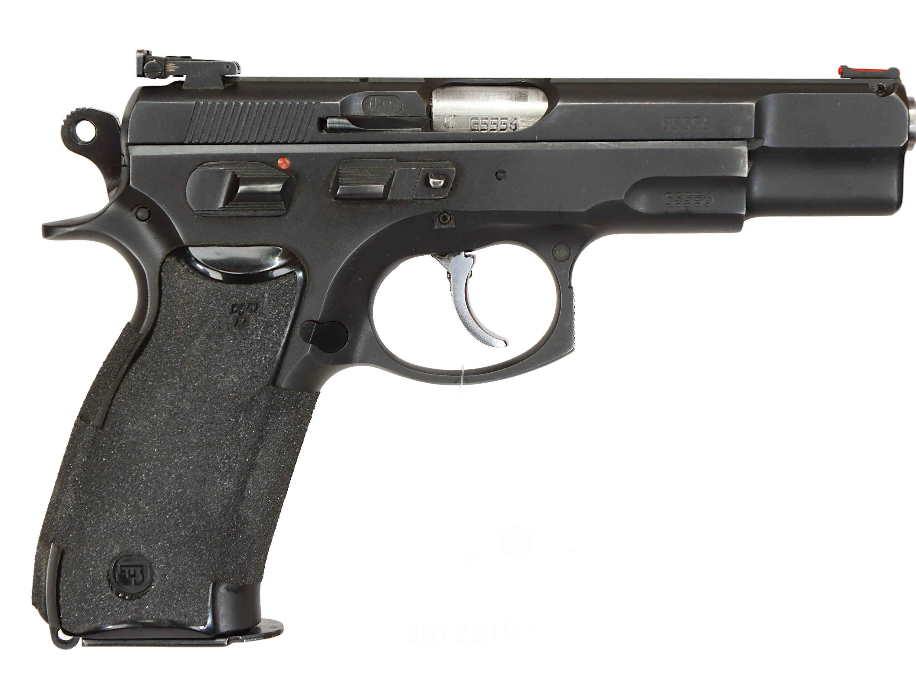 PISTOL, fabrikat CZ, modell 85 Combat, kaliber 9x19, tillv.nr G5556, se-nr SE2128306.