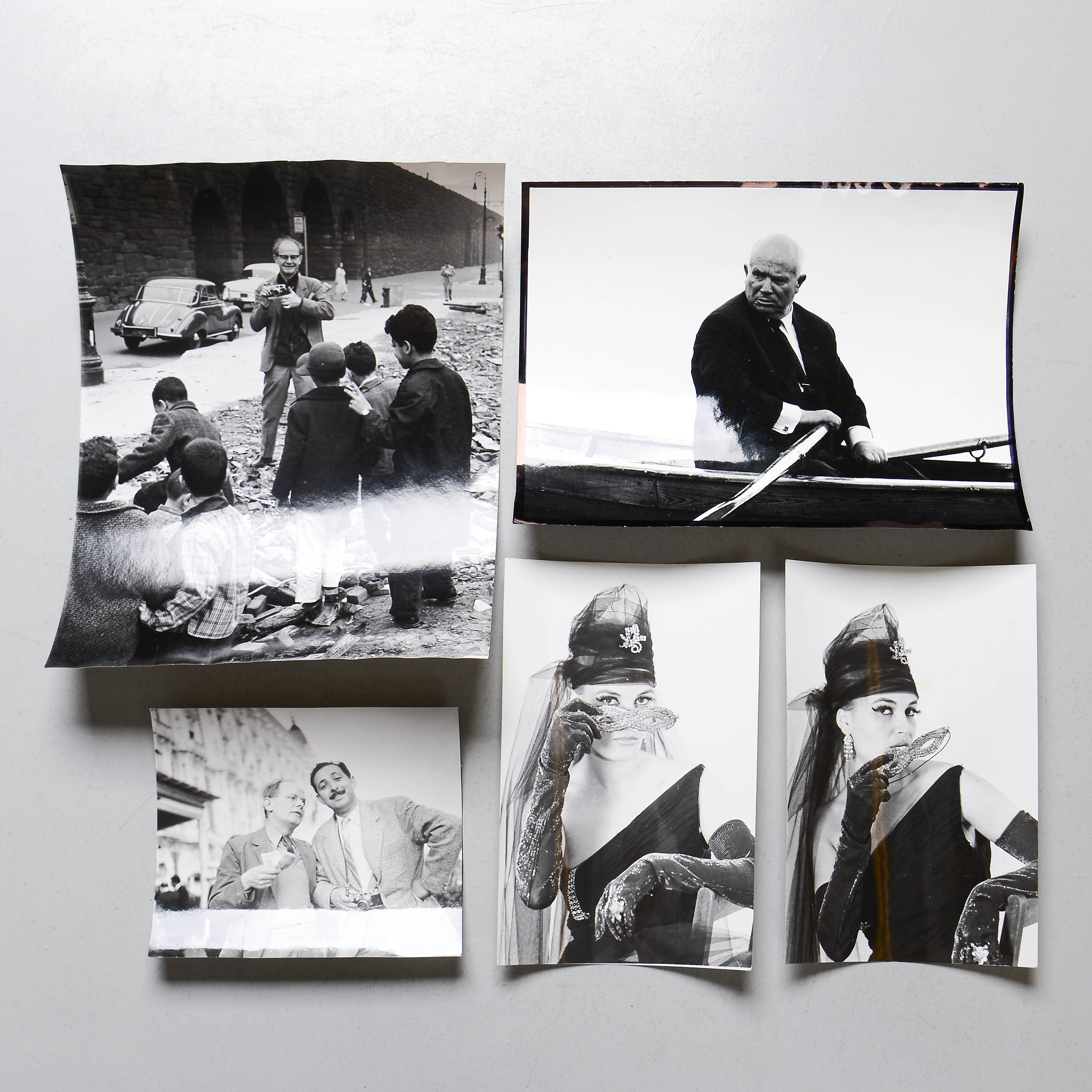 KARY H. LASCH. Fotografier, 5 st, 1950-70-tal.