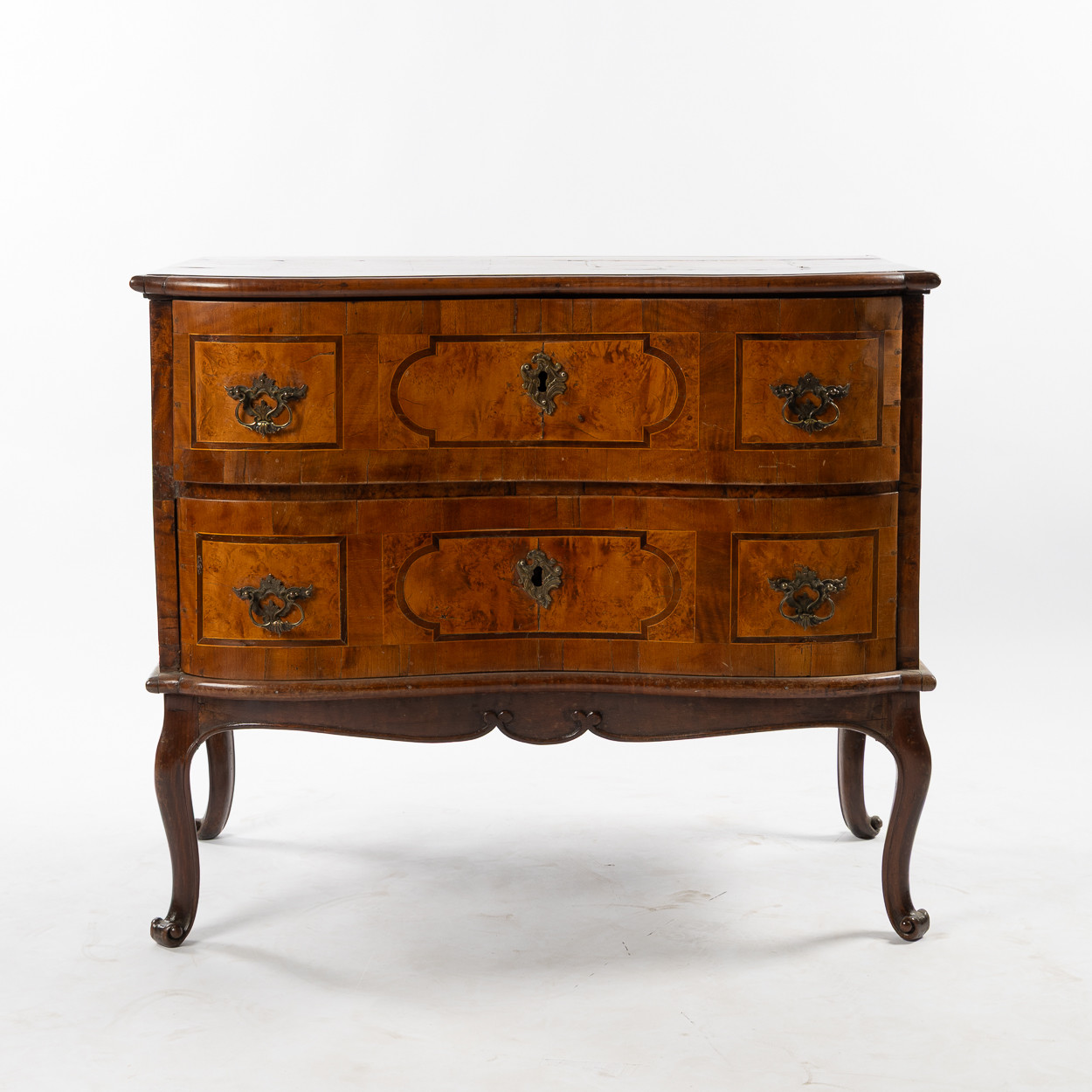 BYRÅ, 2-lådig, Frankrike, 1700-talets andra hälft.