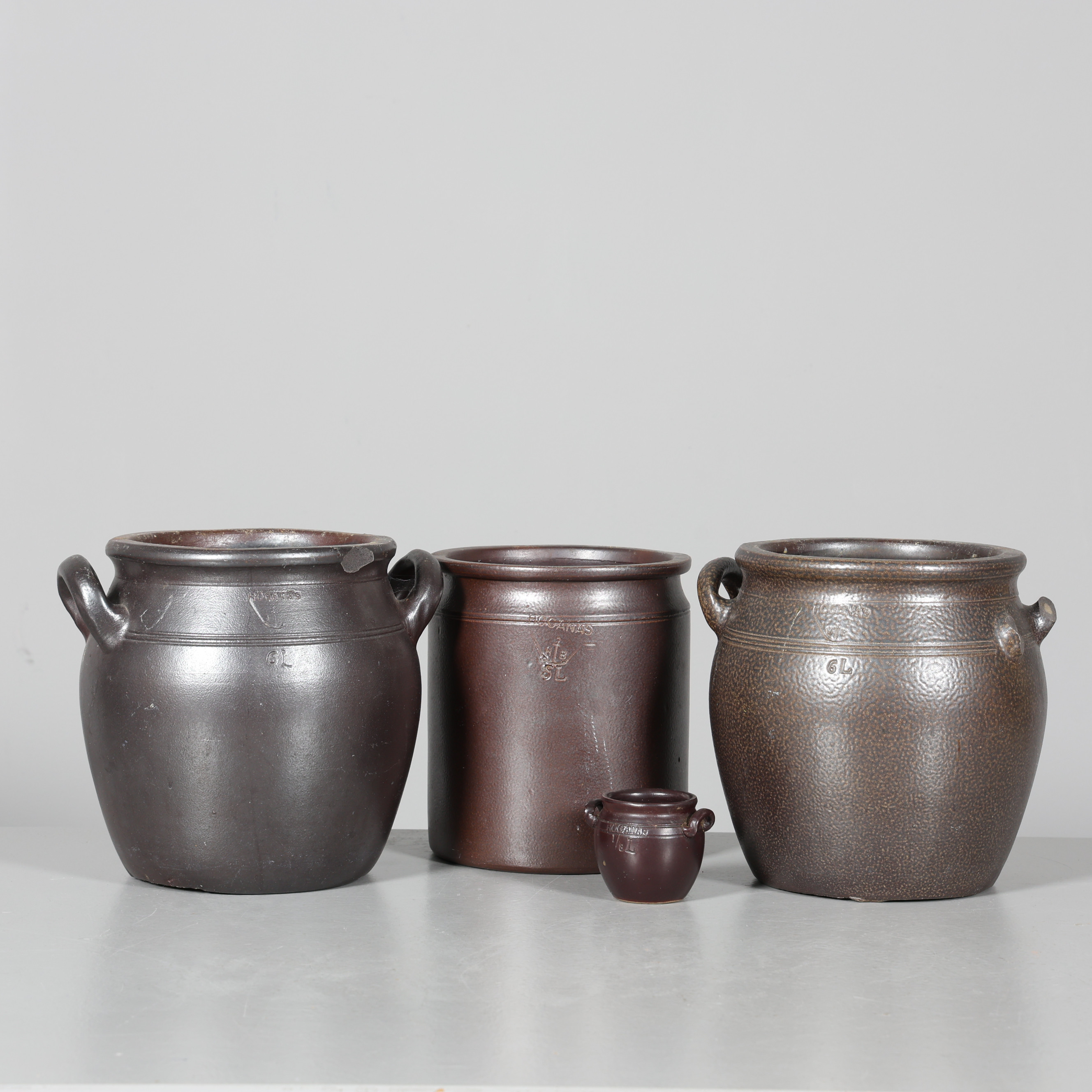 KRUS, 4 st, keramik, Höganäs.