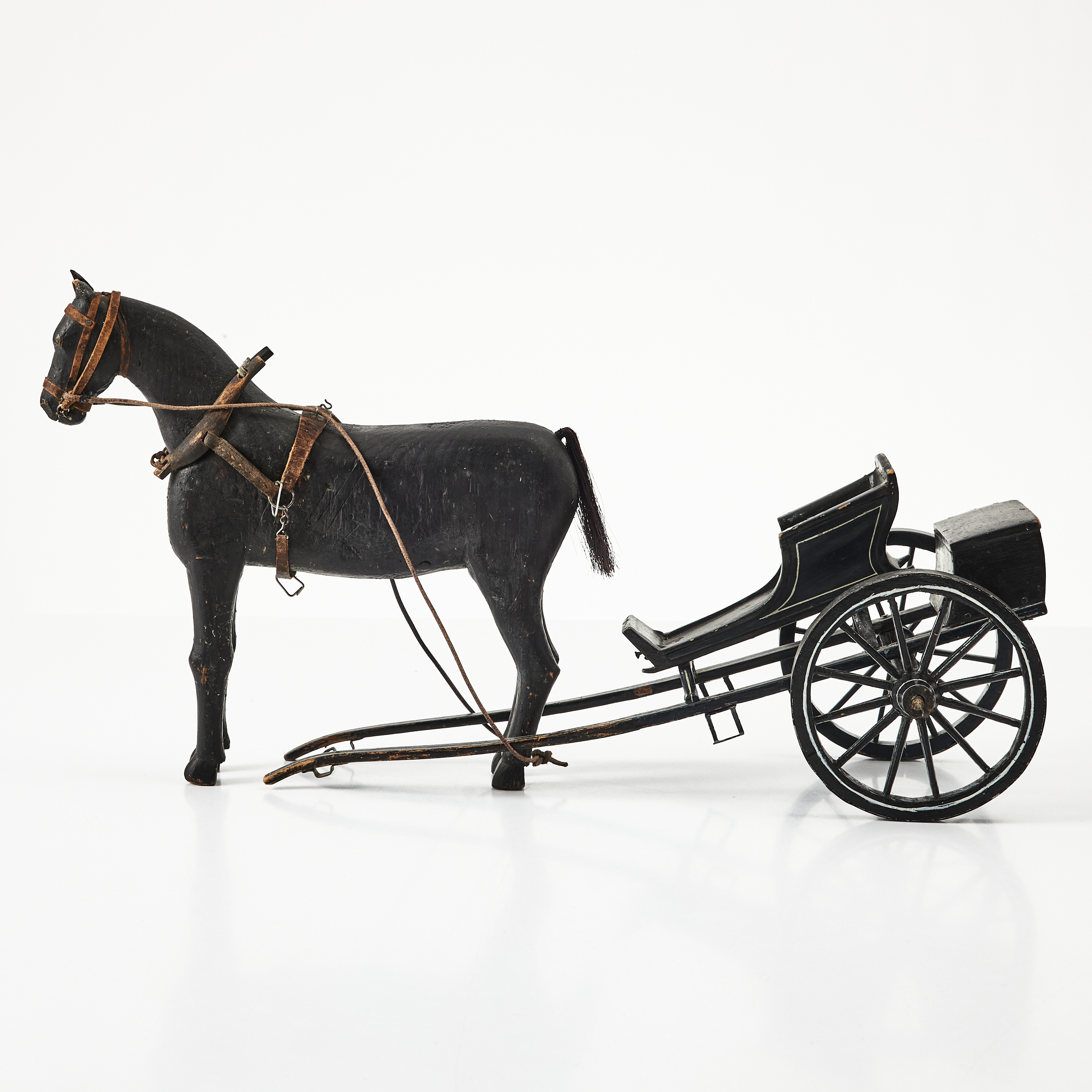 LEKSAKHÄST OCH VAGN, 1900 talets början.