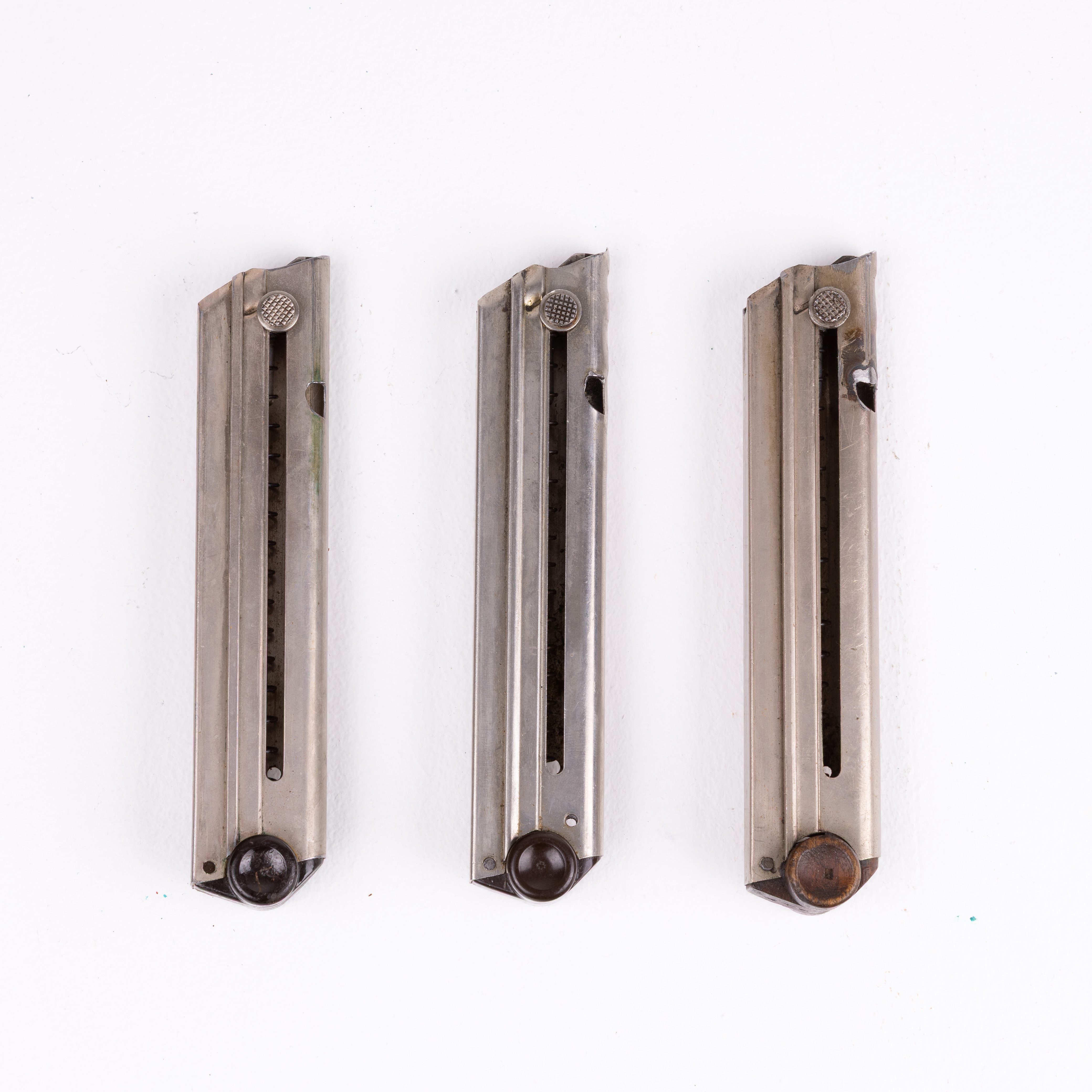 MAGASIN, 3 st, Luger P08, Tyskland, 1900-tal.