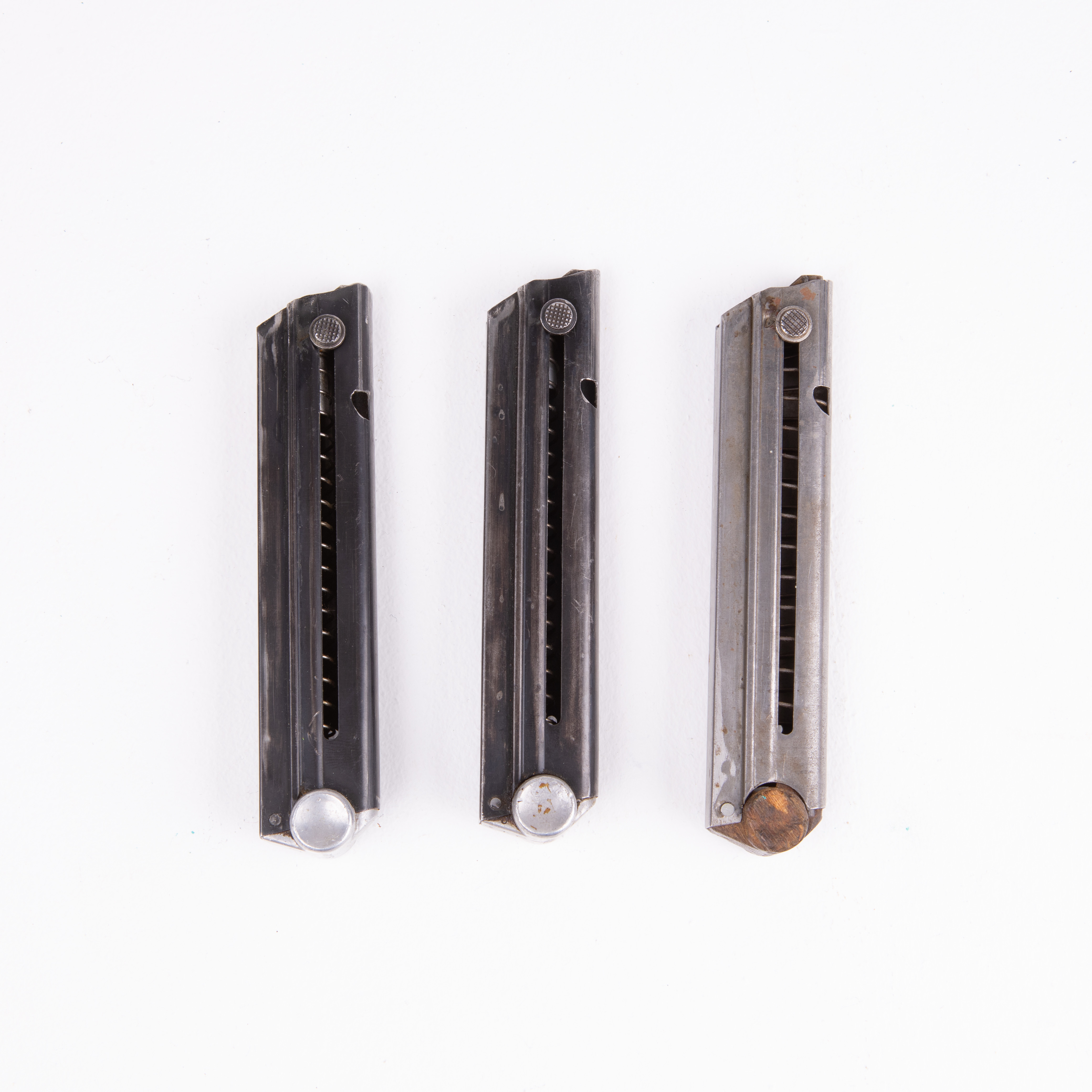 MAGASIN, 3 st, Luger P08, Tyskland, 1900-tal.