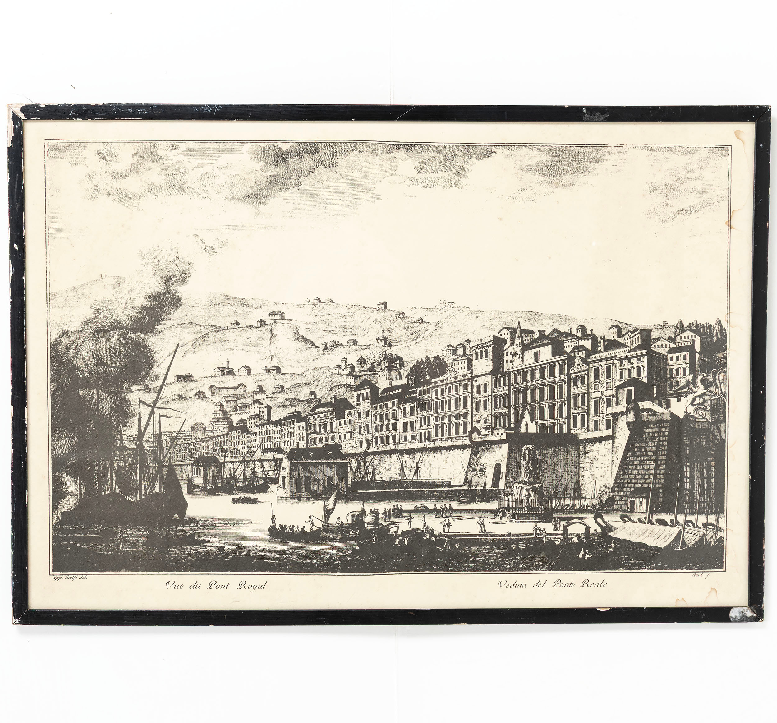 Etsning efter Antonio Giolfi (1721–1806), utförd av Guidotti Gian Lorenzo.