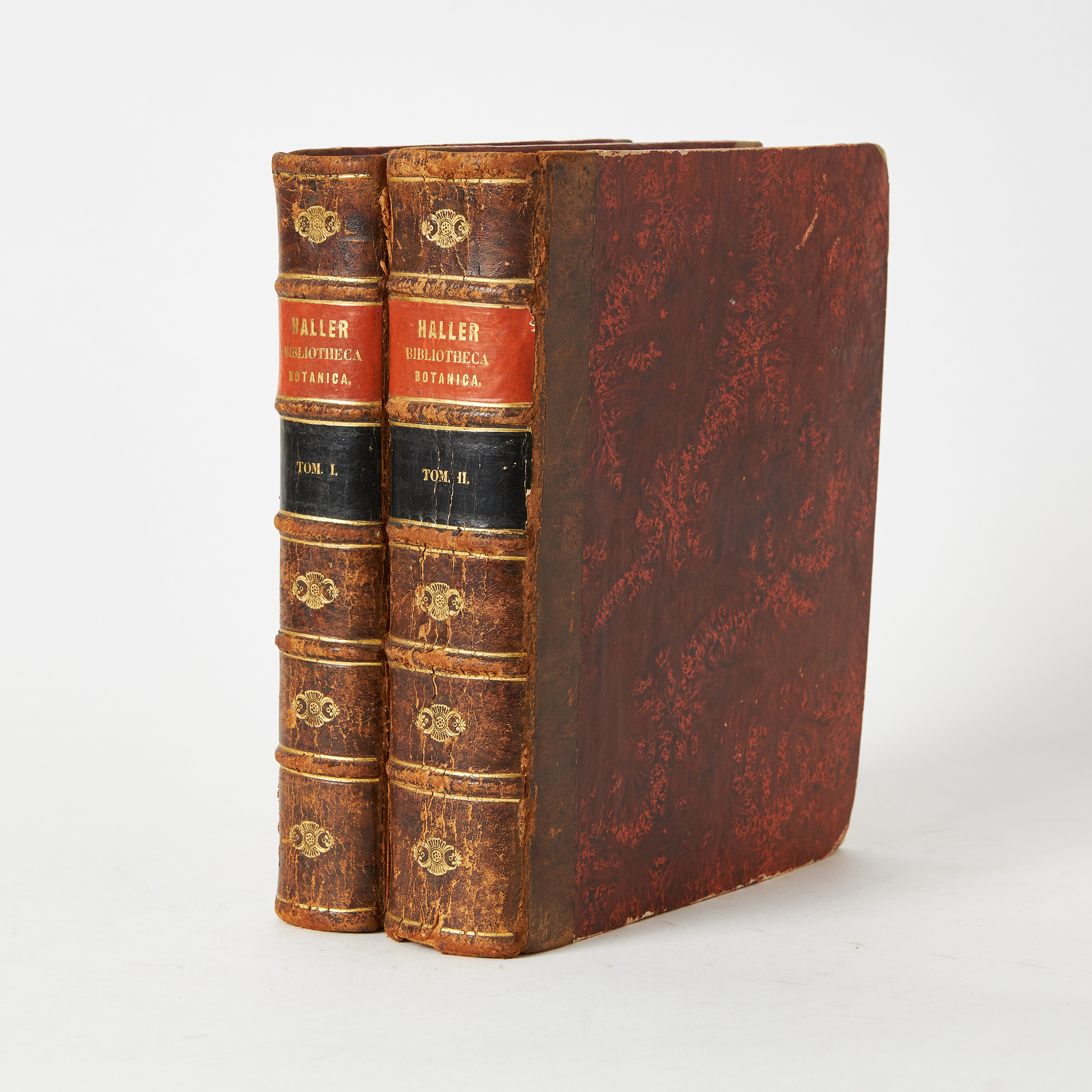HALLER, BIBLIOTHECA BOTANICA, 2 VOLYMER.
