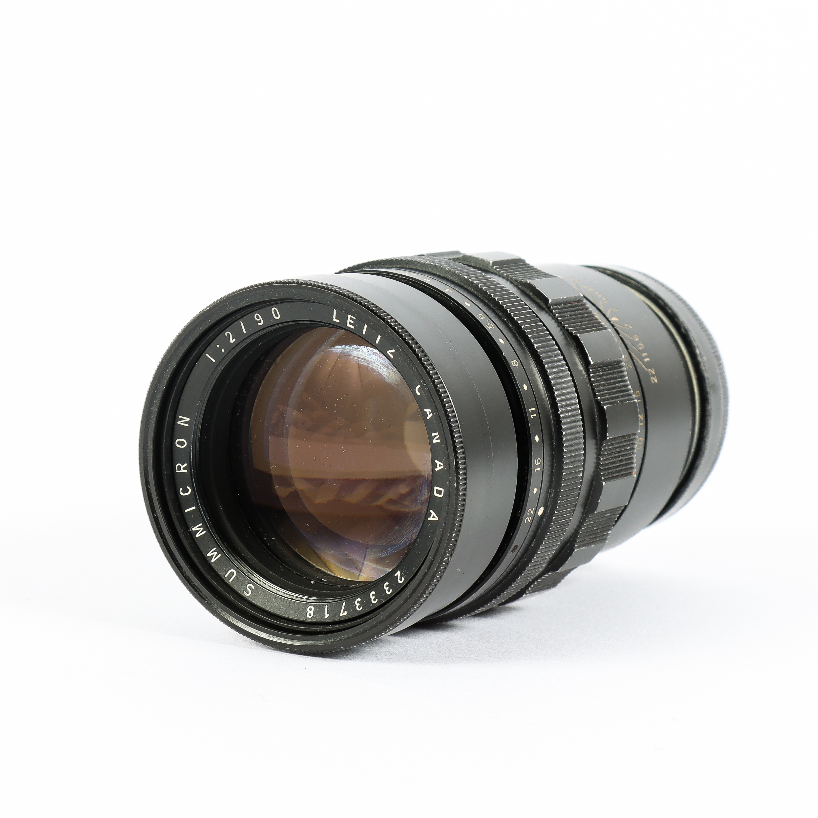 LEICA Summicron 1:2 / 90 mm, Leitz, Kanada, 1969.