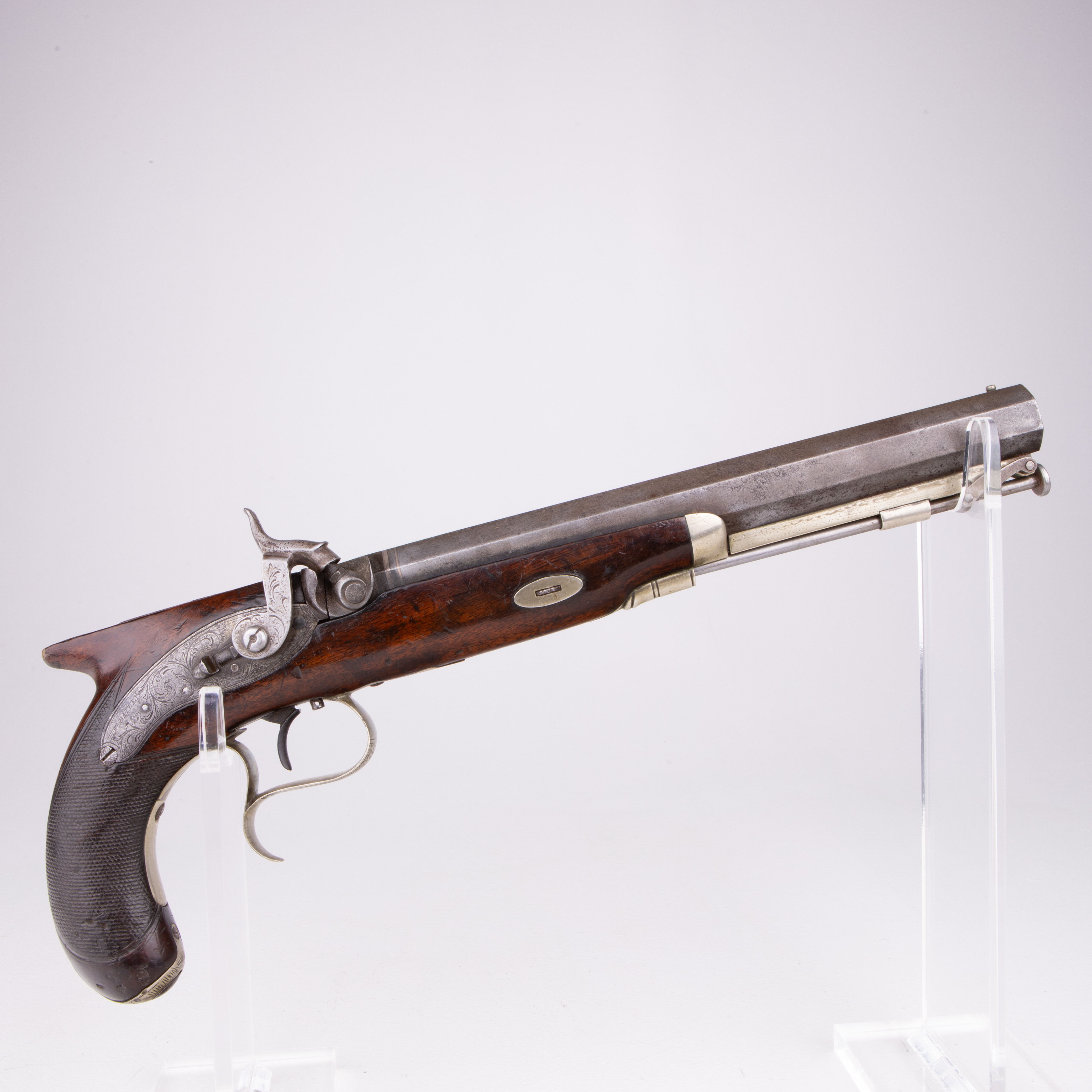 SLAGLÅSPISTOL, Edward Bailey, England, 1800-tal.