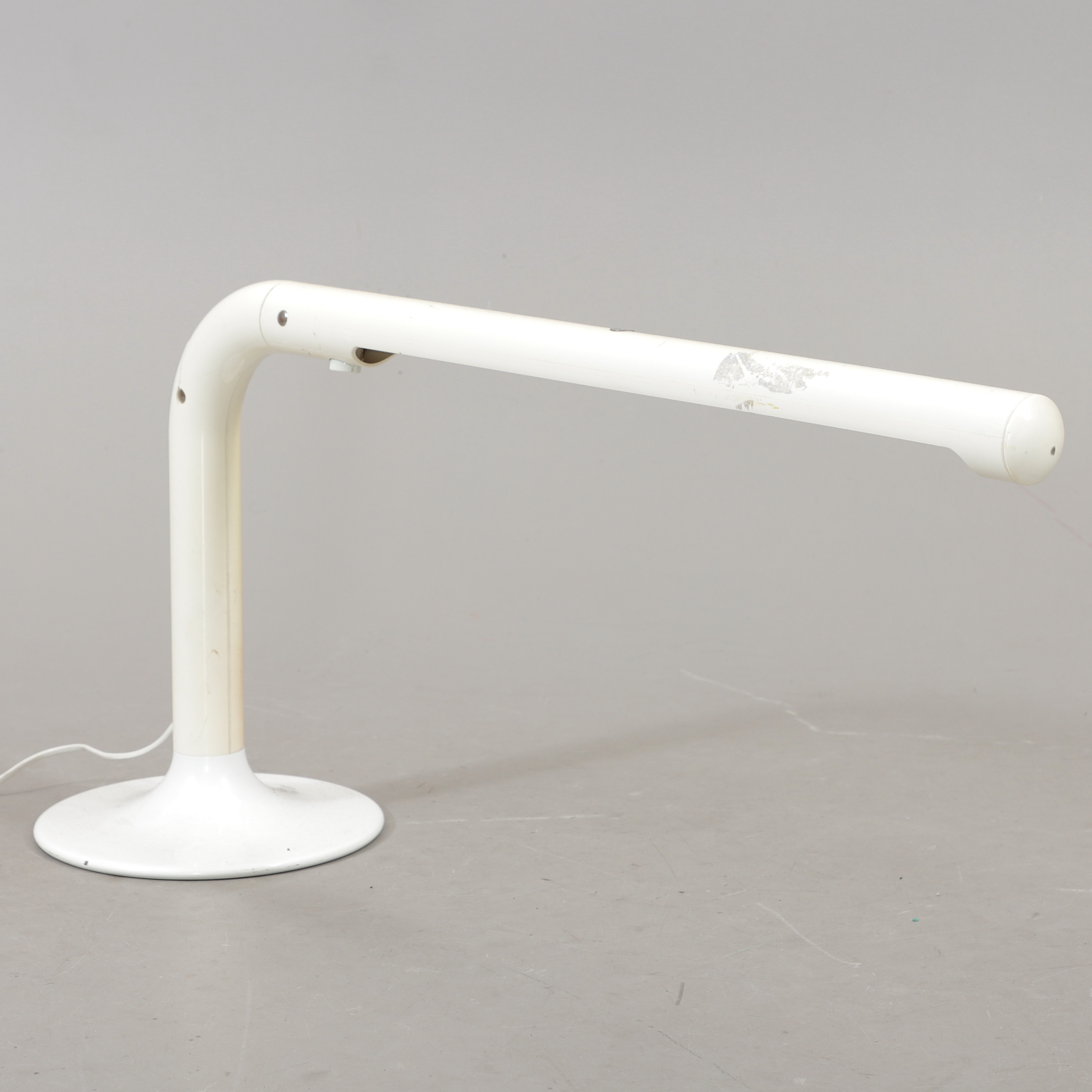 ANDERS PEHRSON. Bordslampa, "Tuben", Ateljé Lyktan, Åhus, 1970-tal.