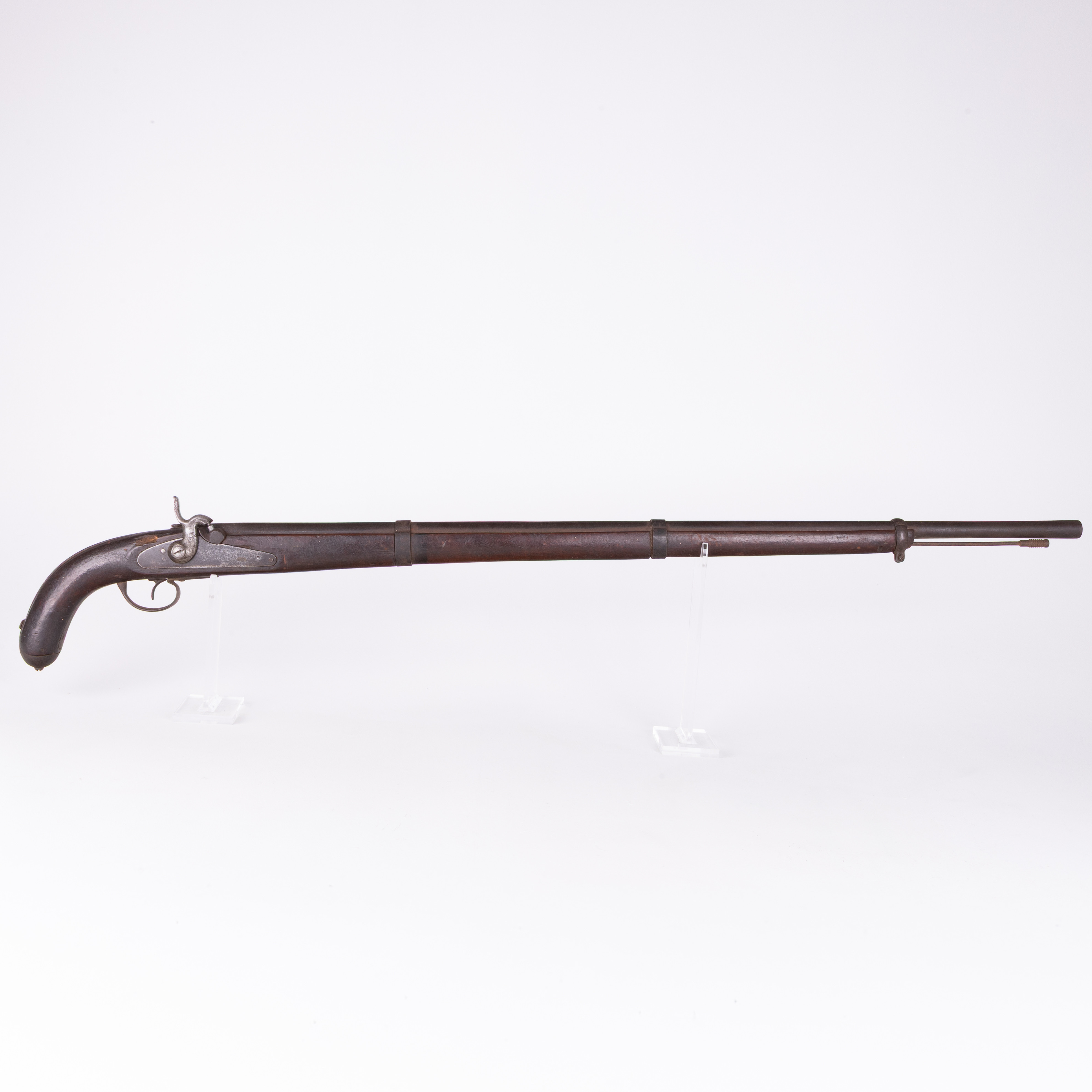 SLAGLÅSPISTOL/GEVÄR, 1800-tal.