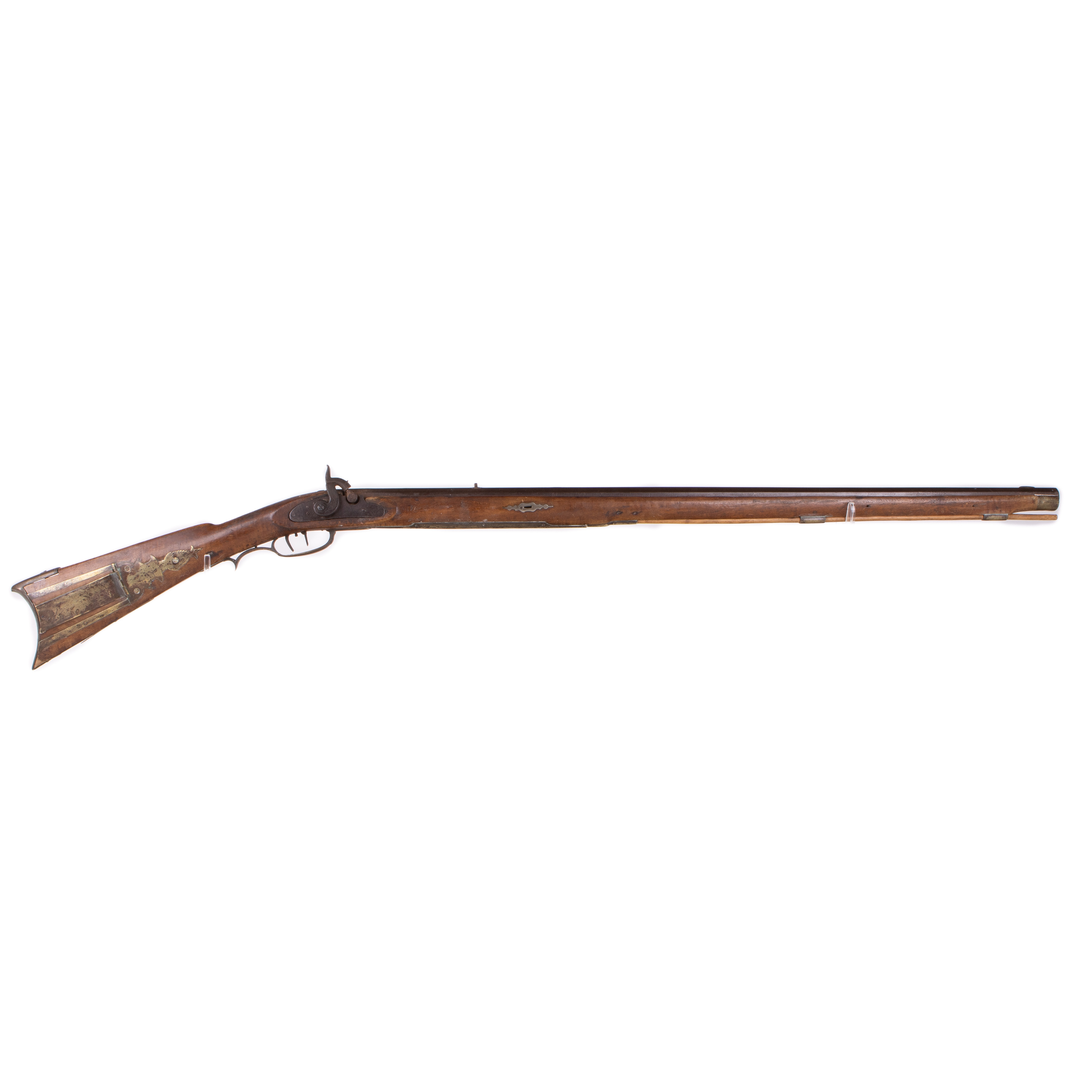 SLAGLÅSSTUDSARE, Tryon Militia rifle, USA, 1800-tal.