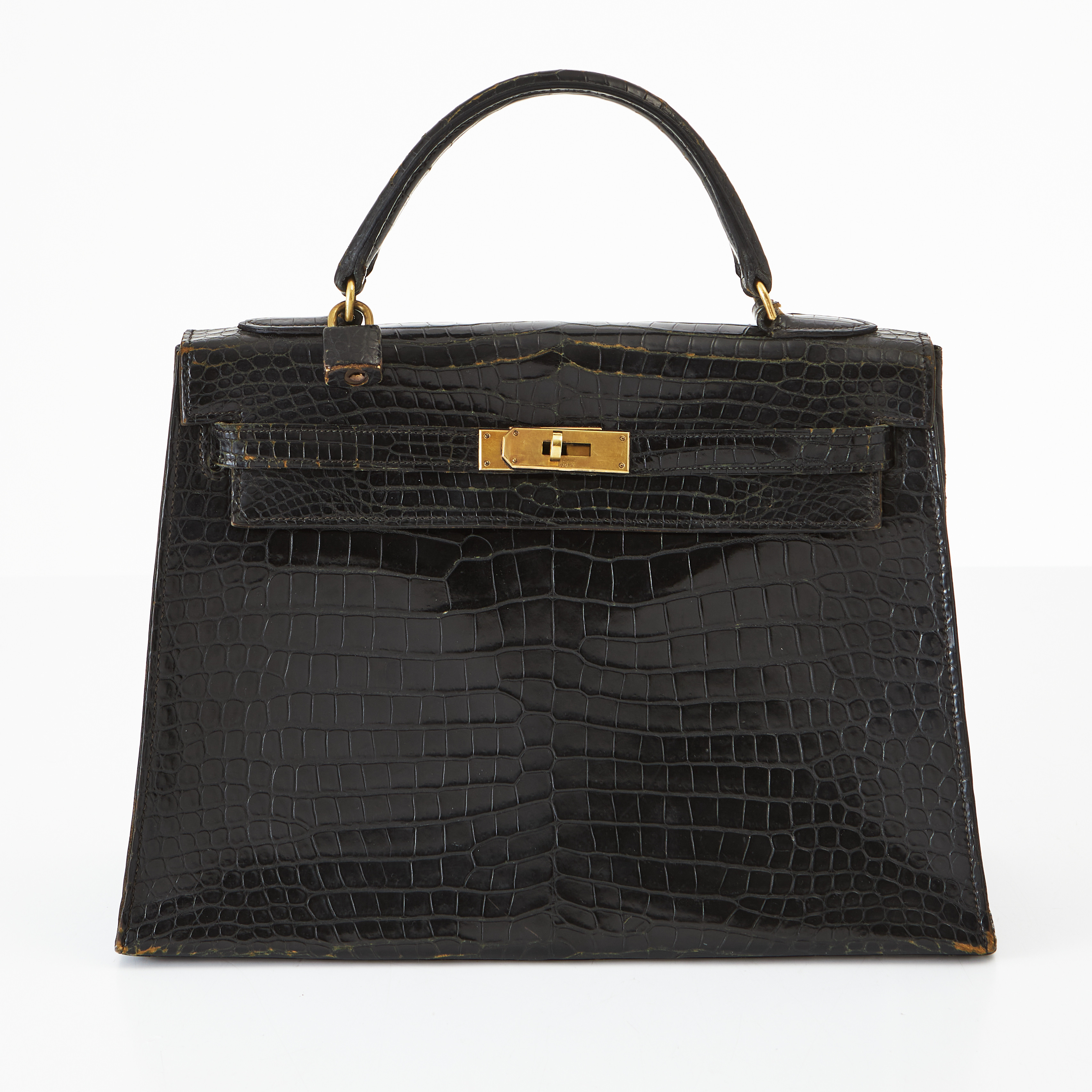 HERMÉS, "Kelly 32", 1964, Crocodylus porosus.