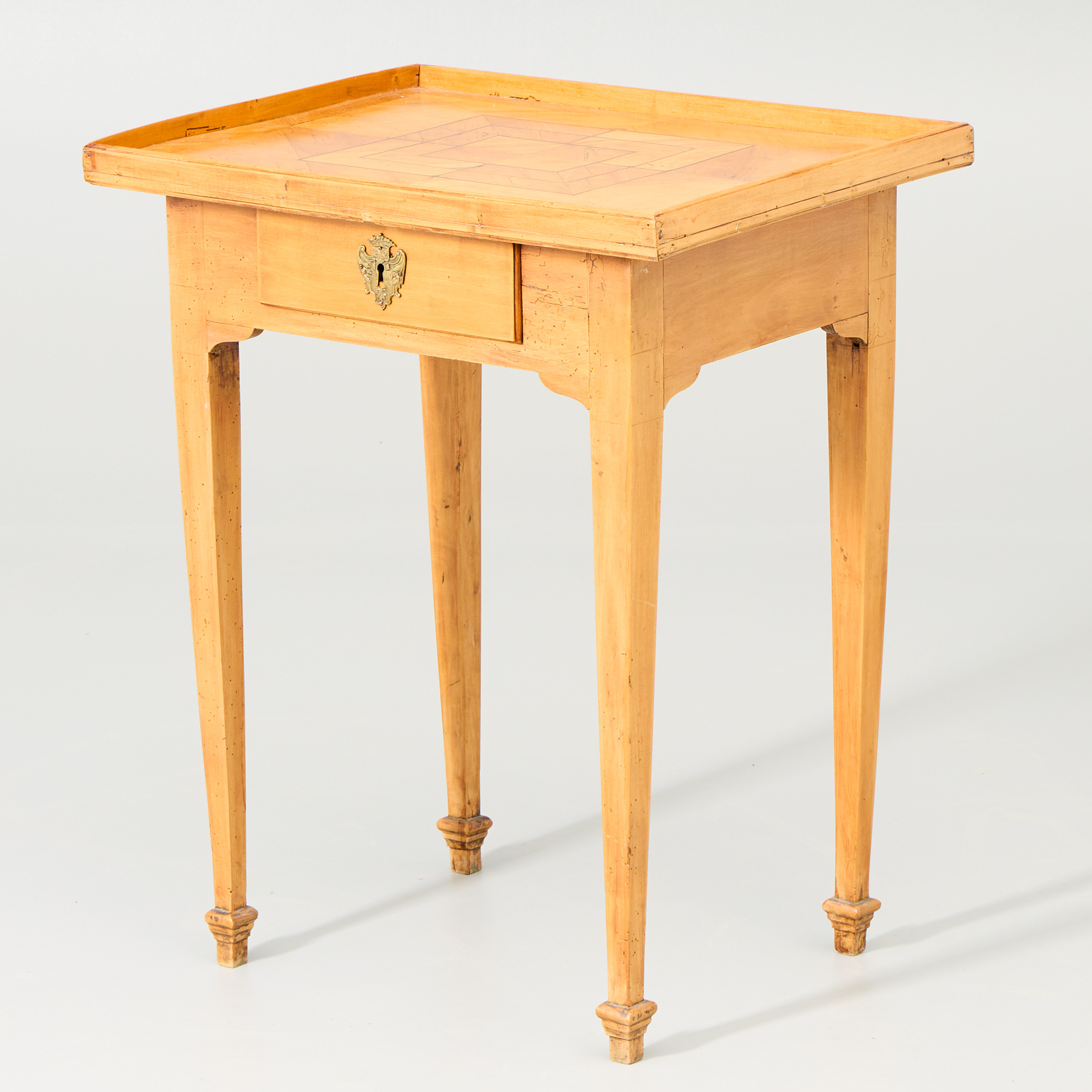 SIDOBORD./SPELBORD Nordeuropa, omkring år 1800.