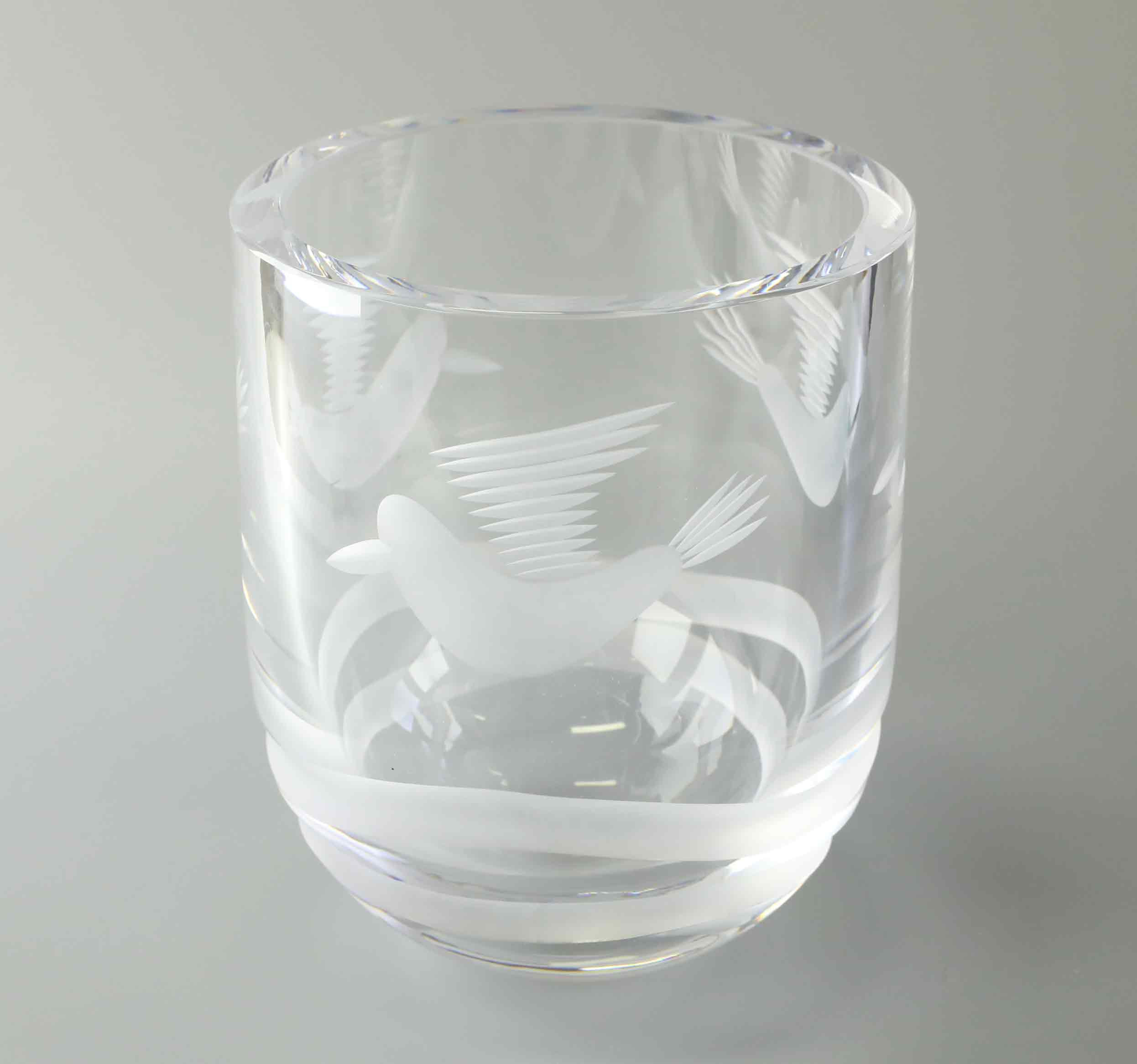 GÖRAN WÄRFF. Vas, glas, Kosta Boda.