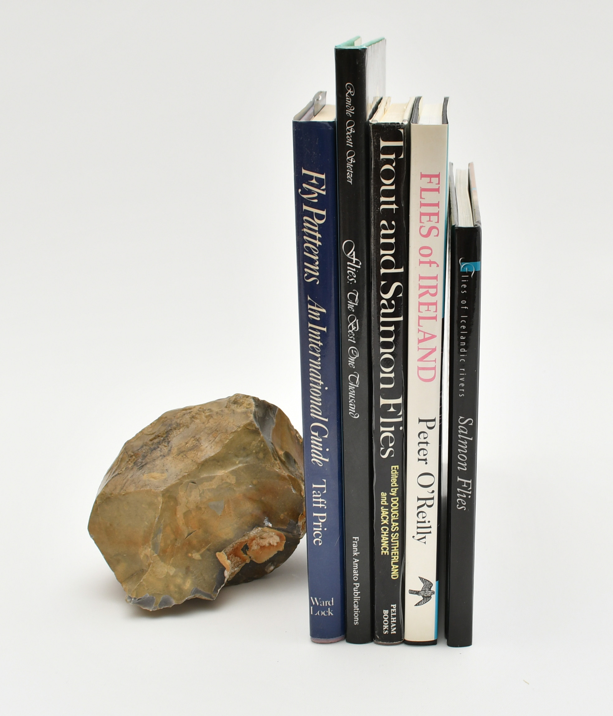 Böcker om Flugor för laxfiske. 5 Volymer.