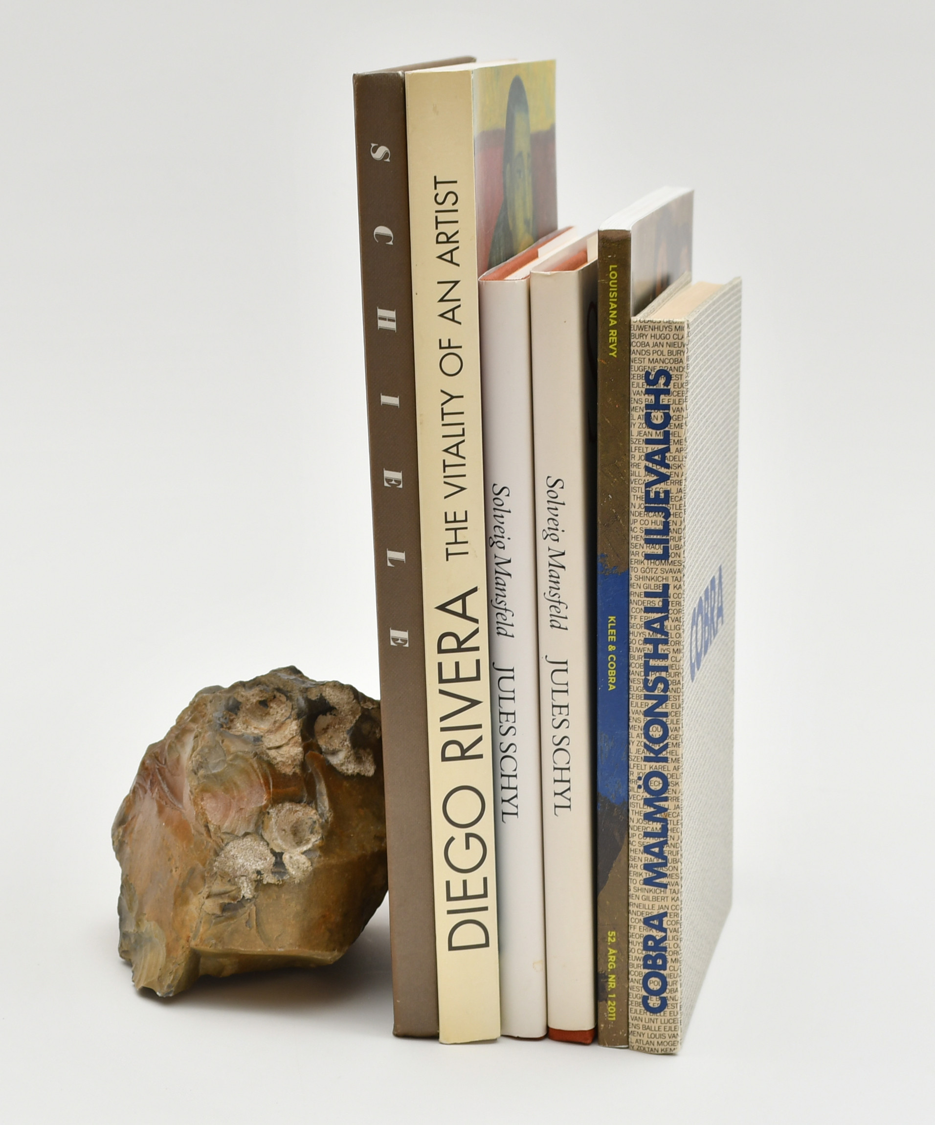 Konstböcker. Cobra, Schyl, m.fl. 6 volymer.