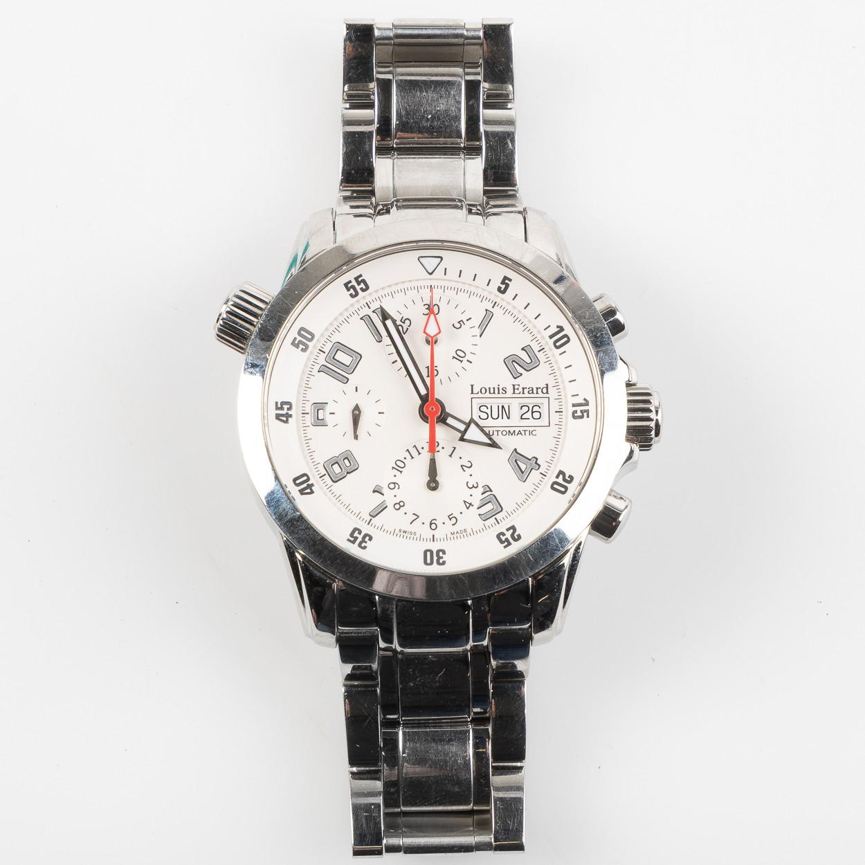 LOUIS ERARD, Sportive, armbandsur, kronograf, 42 mm, ca 2008.