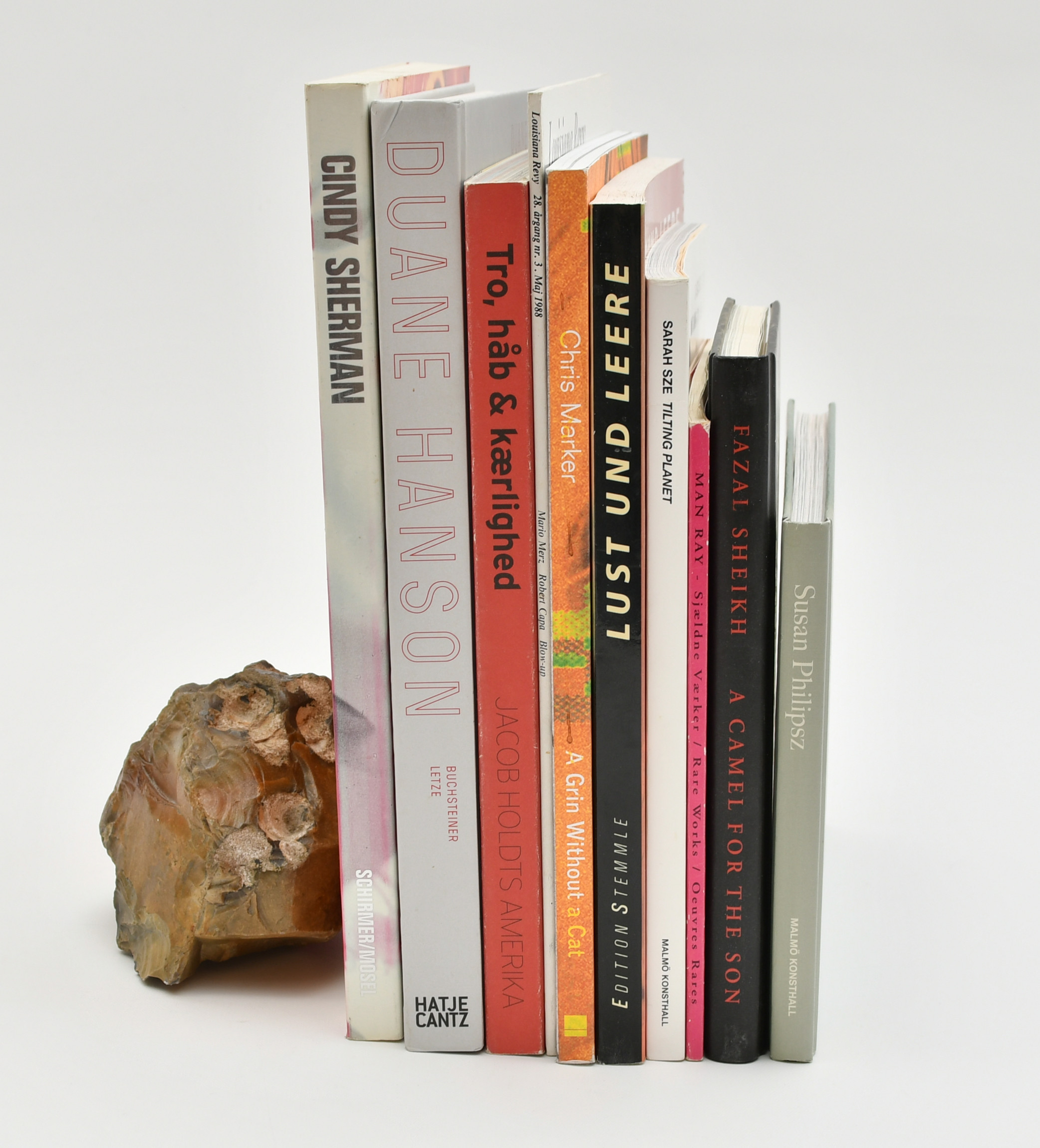 Konstböcker. Amerika, Somalia m.fl. 10 volymer.