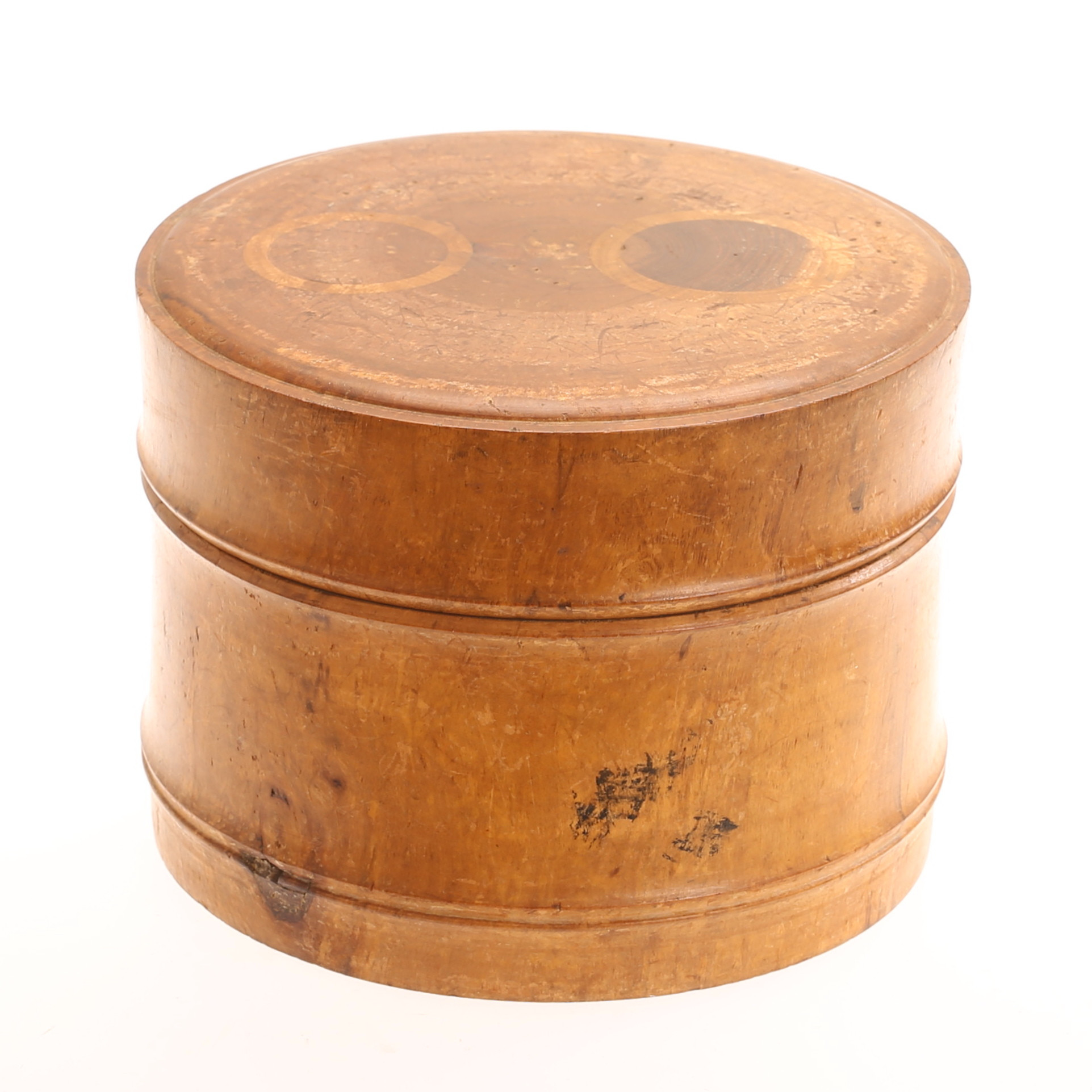 ASK MED LOCK, trä, allmoge.