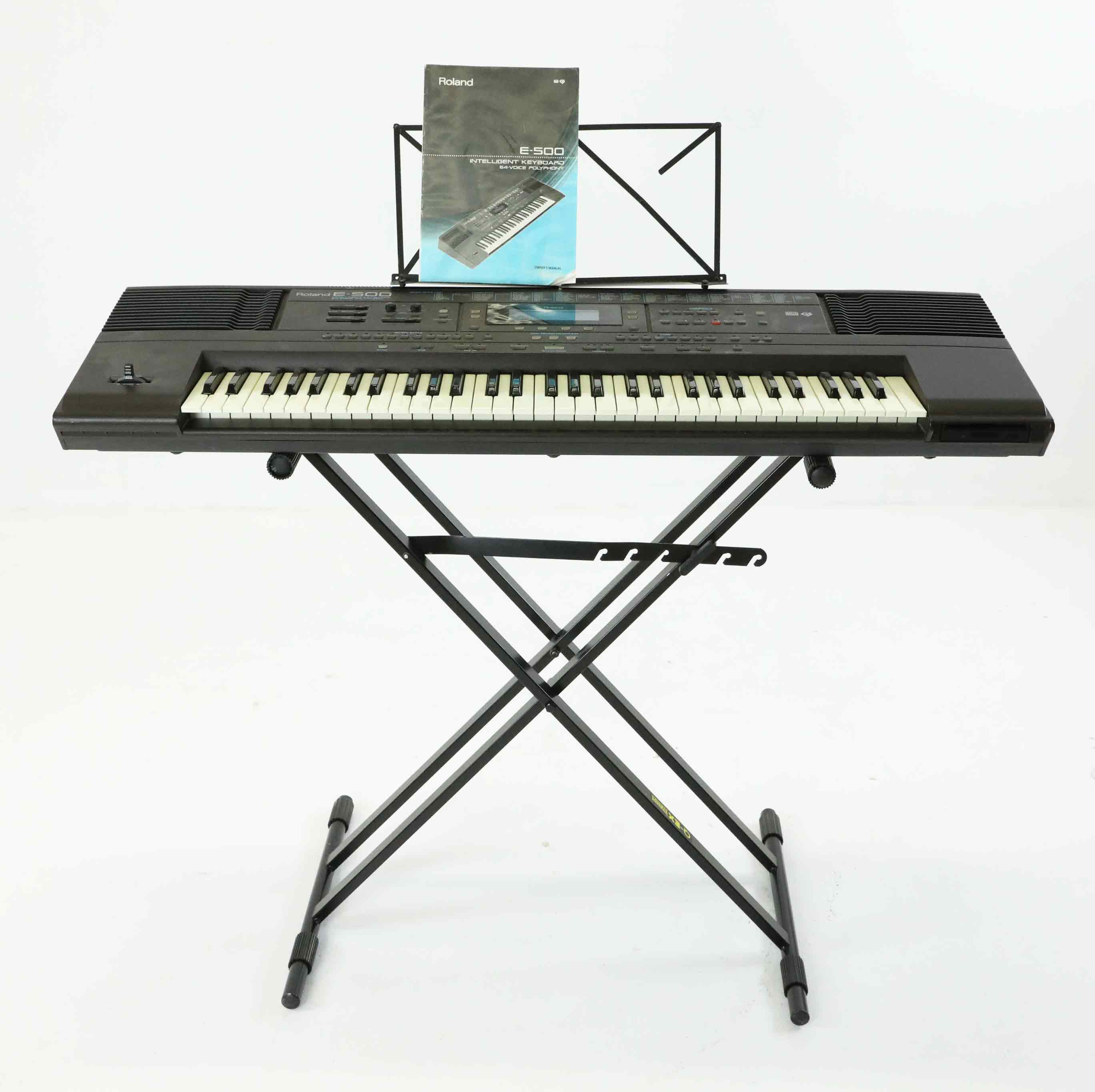 KEYBOARD, Roland E-500, 1900-talets slut.