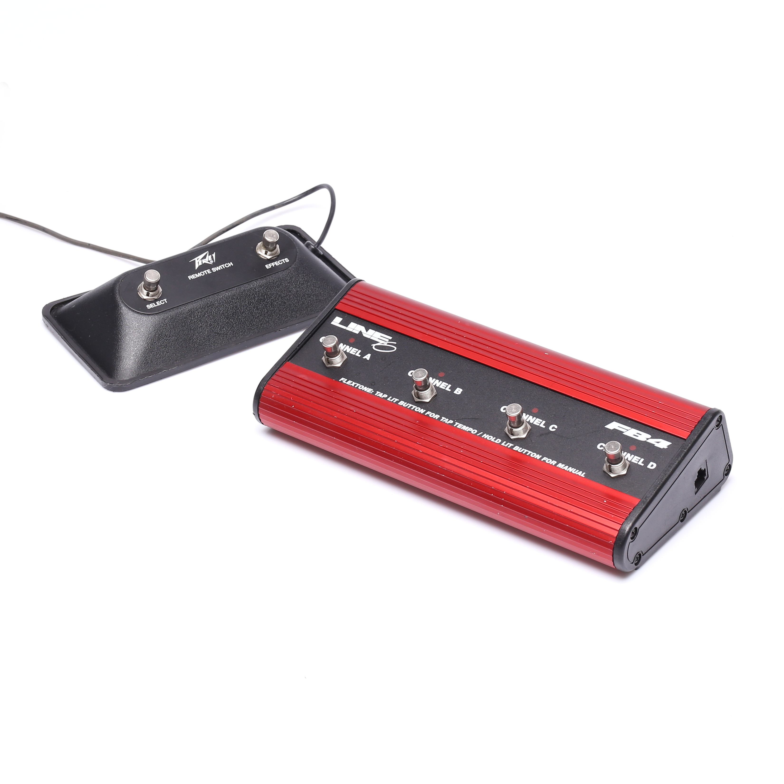 MUSIKUTRUSTNING, 2 st switchar, Line 6 samt Peavey.