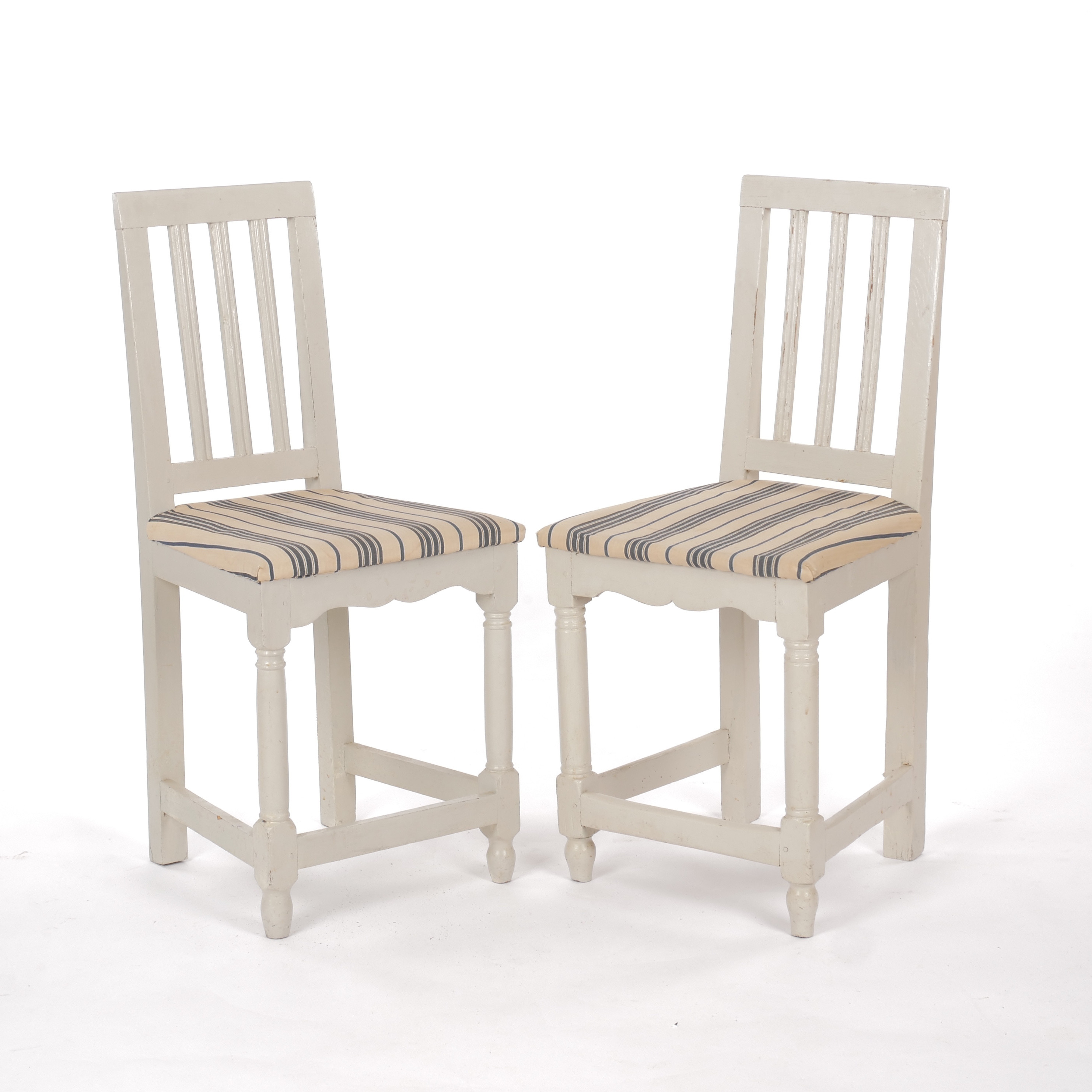 SPJÄLSTOLAR, 2 stycken, 17/1800-tal.