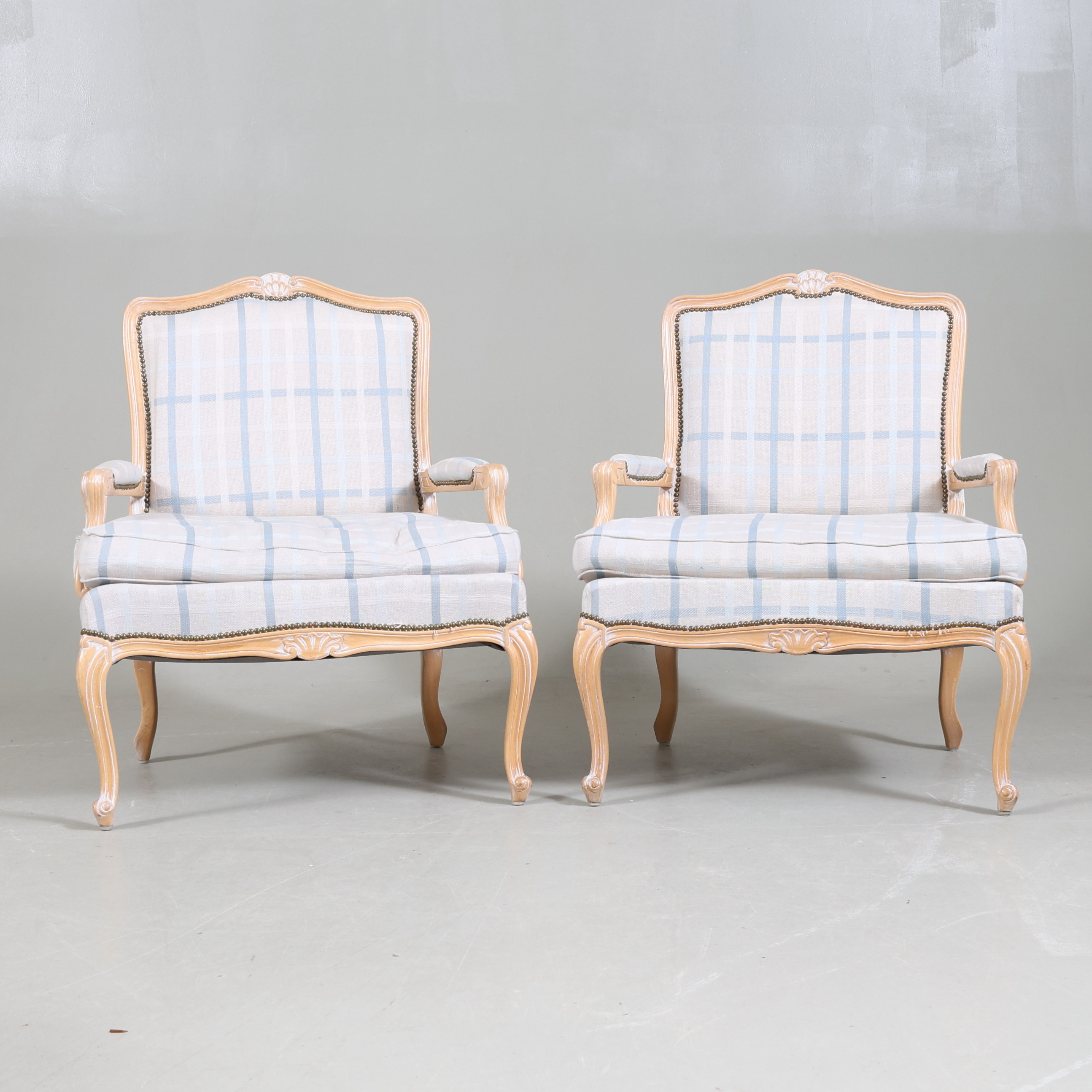 BERGÈREER, 1 par, Louis XV-stil, 1900-tal.