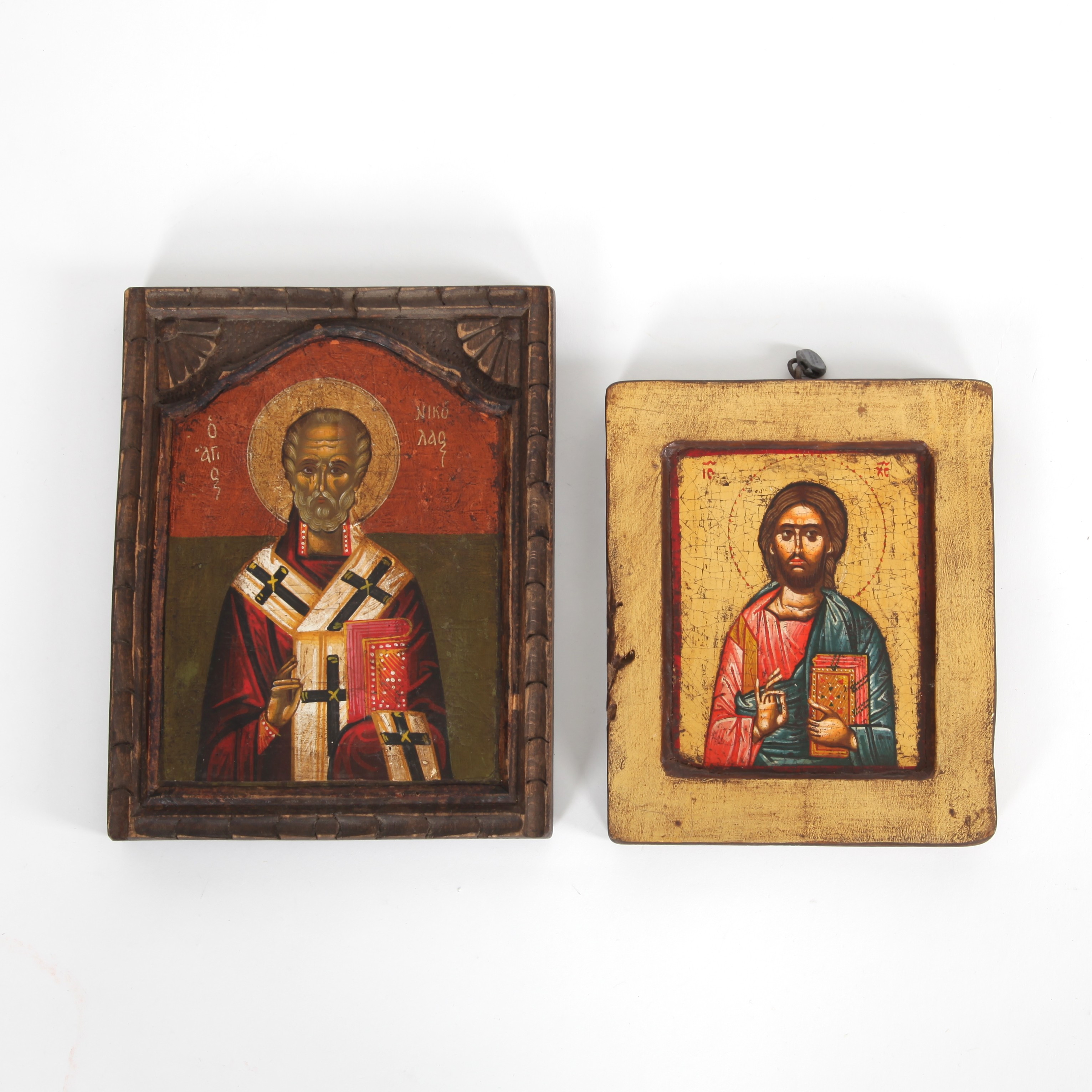 IKONER, 2 st, Östeuropa 1900-talets andra hälft.