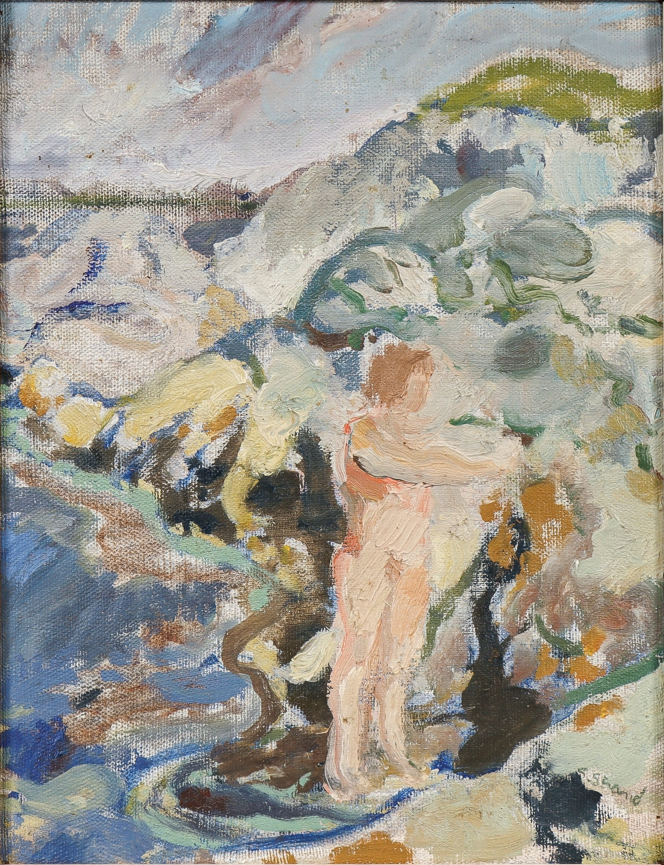 SVEIN STRAND (NORGE 1934-2020). "Sommer".