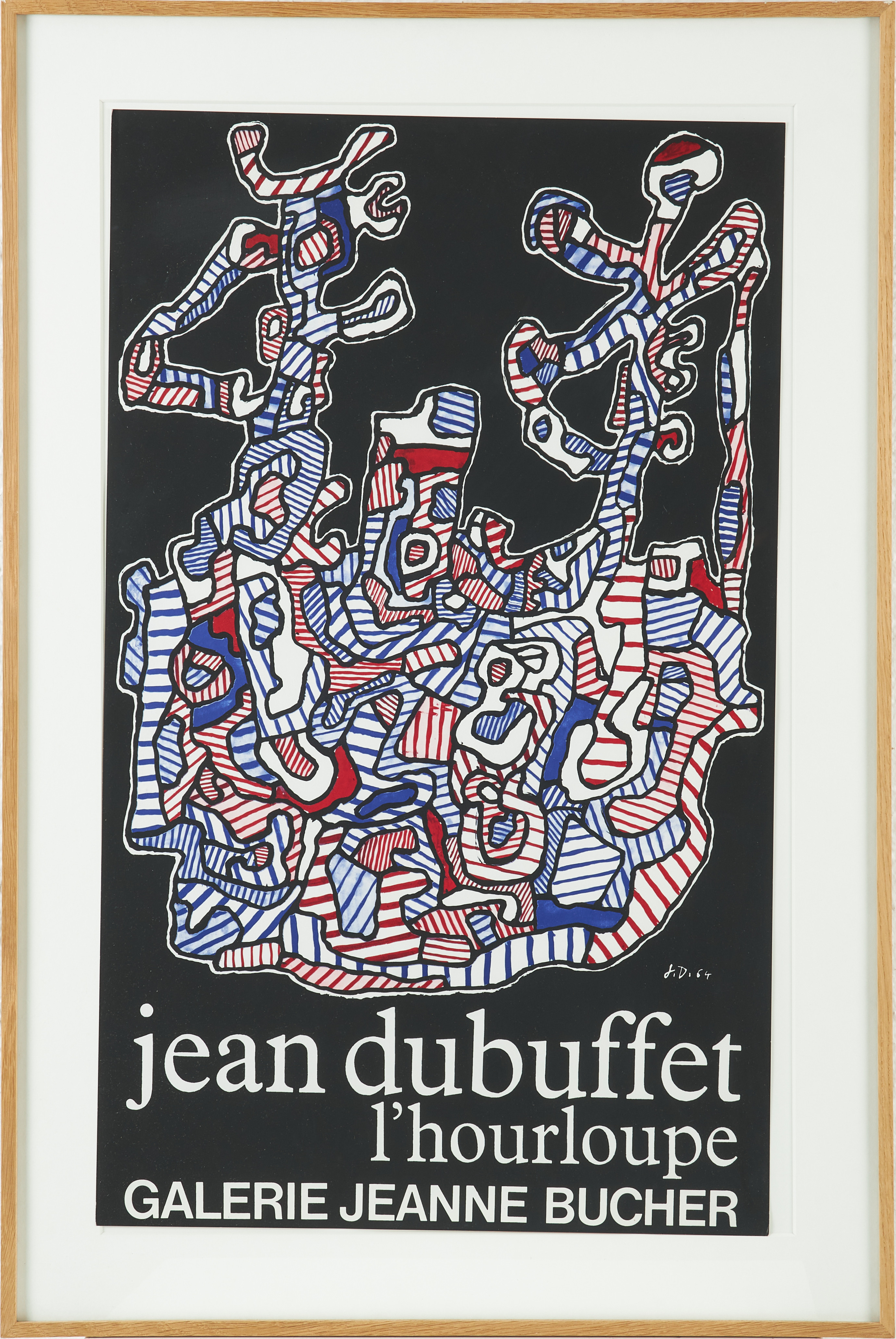 JEAN DUBUFFET. "jean dubuffet l'hourloupe - Galerie Jeanne Bucher".