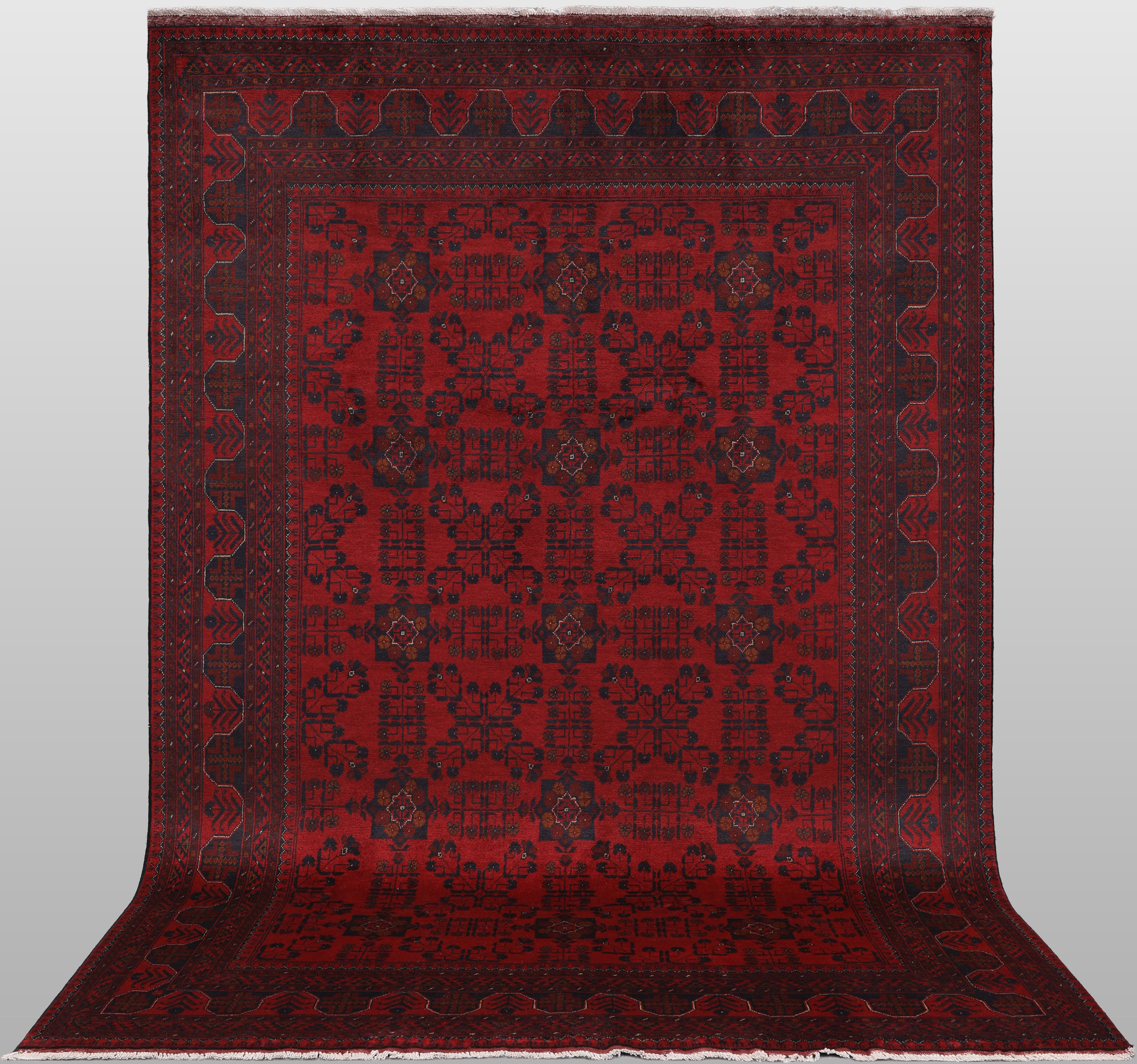 ORIENTMATTA. Afghan fine, 292 x 196 cm.