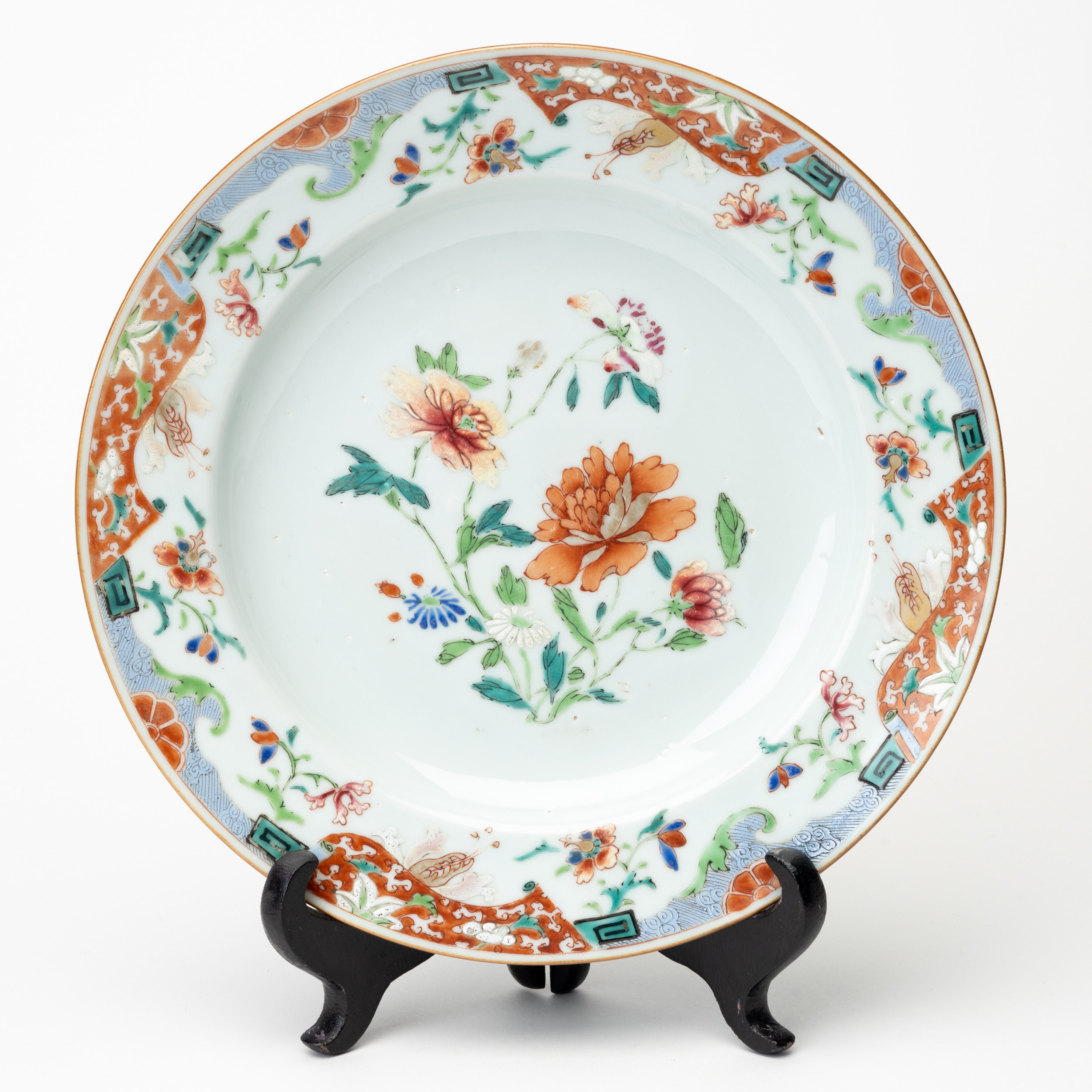 TALLRIK, porslin, Kina, Qianlong, (1736-1795).