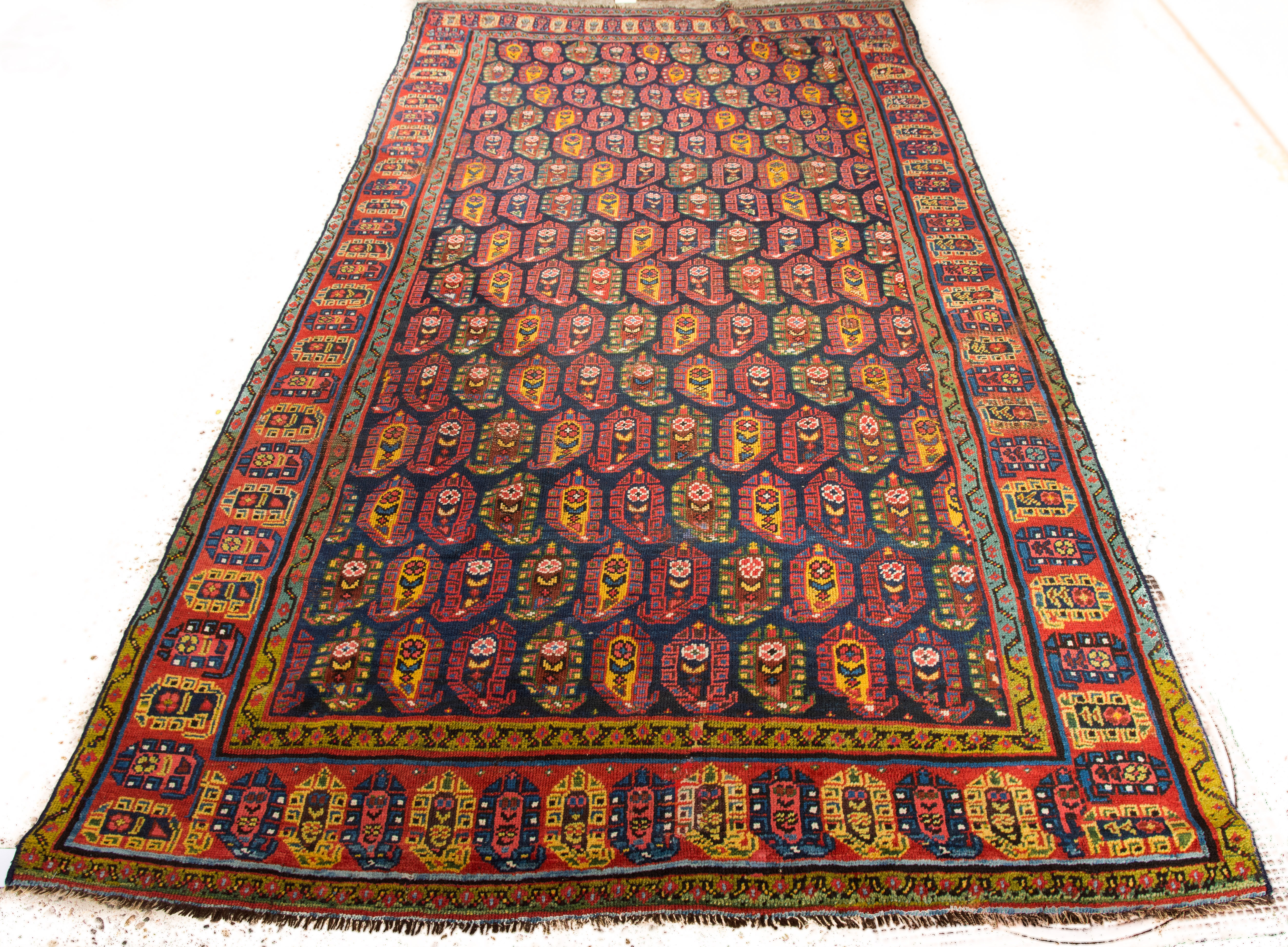 Teppich Aus Kurdistan Sauj Bulagh 300 X 164 20 Jh Carpets