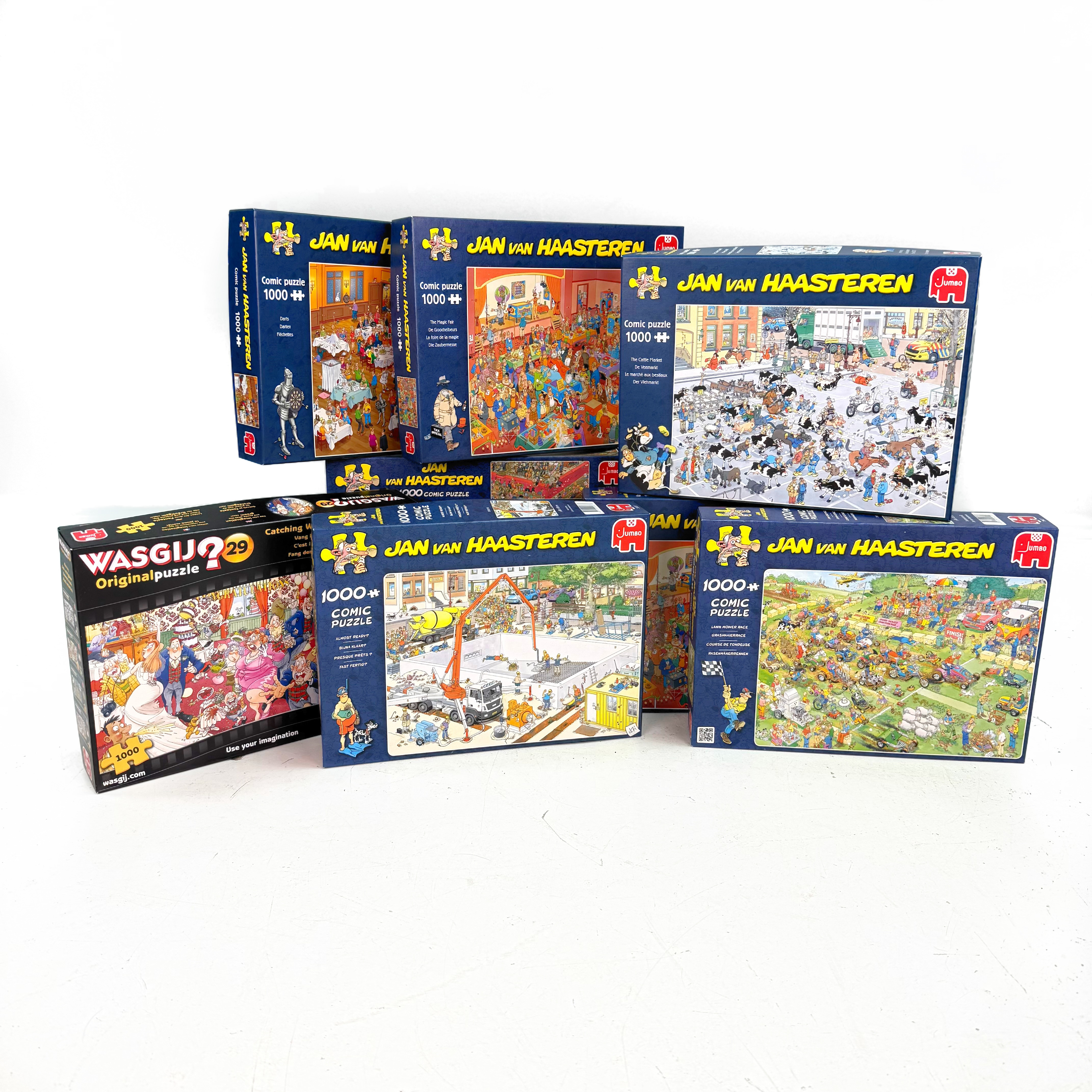 PUSSEL 8 st Jan Van Haasteren 1000 bitar.