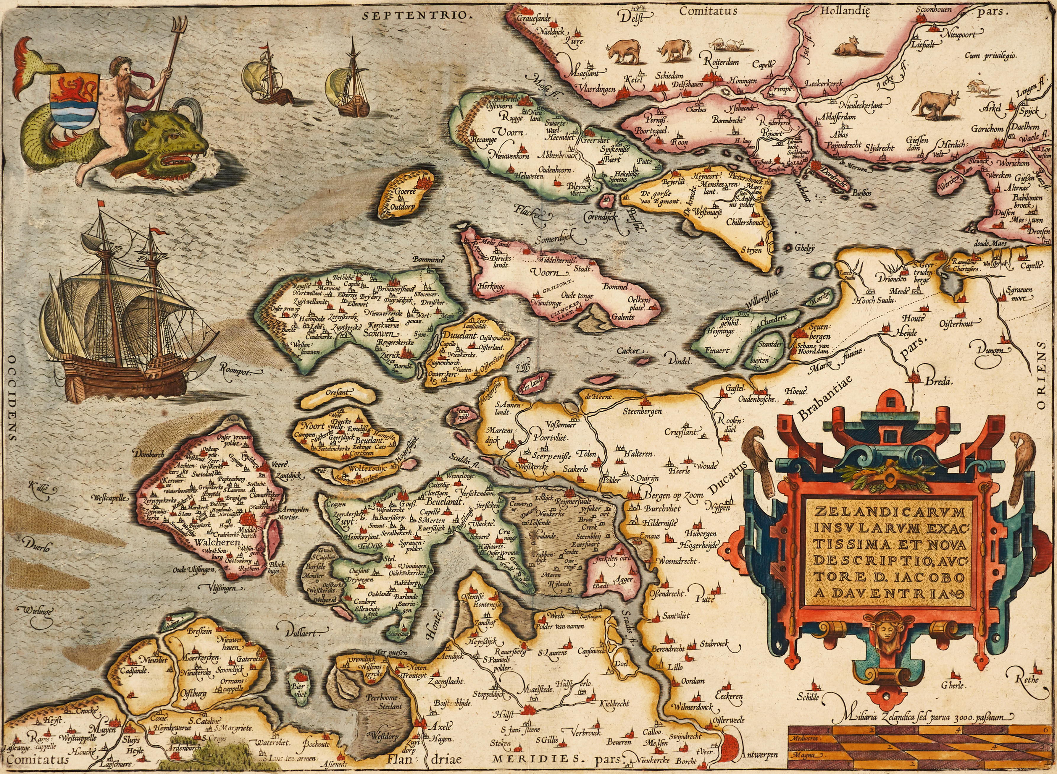 ORTELIUS, Zelandicarum Insularum, 1603.