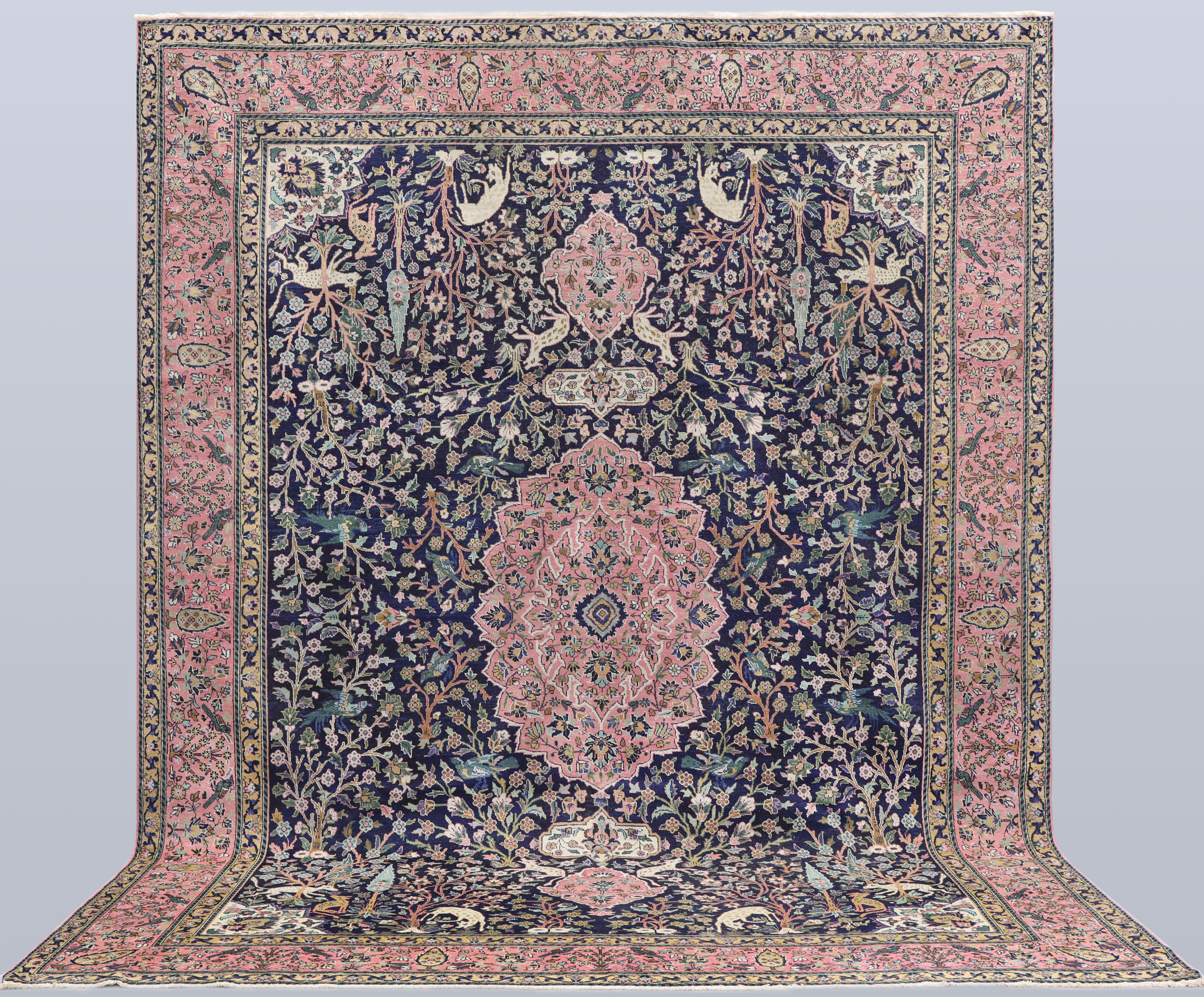 MATTA. Semiantik Sivas, figural (turkiet), 376 x 295 cm.