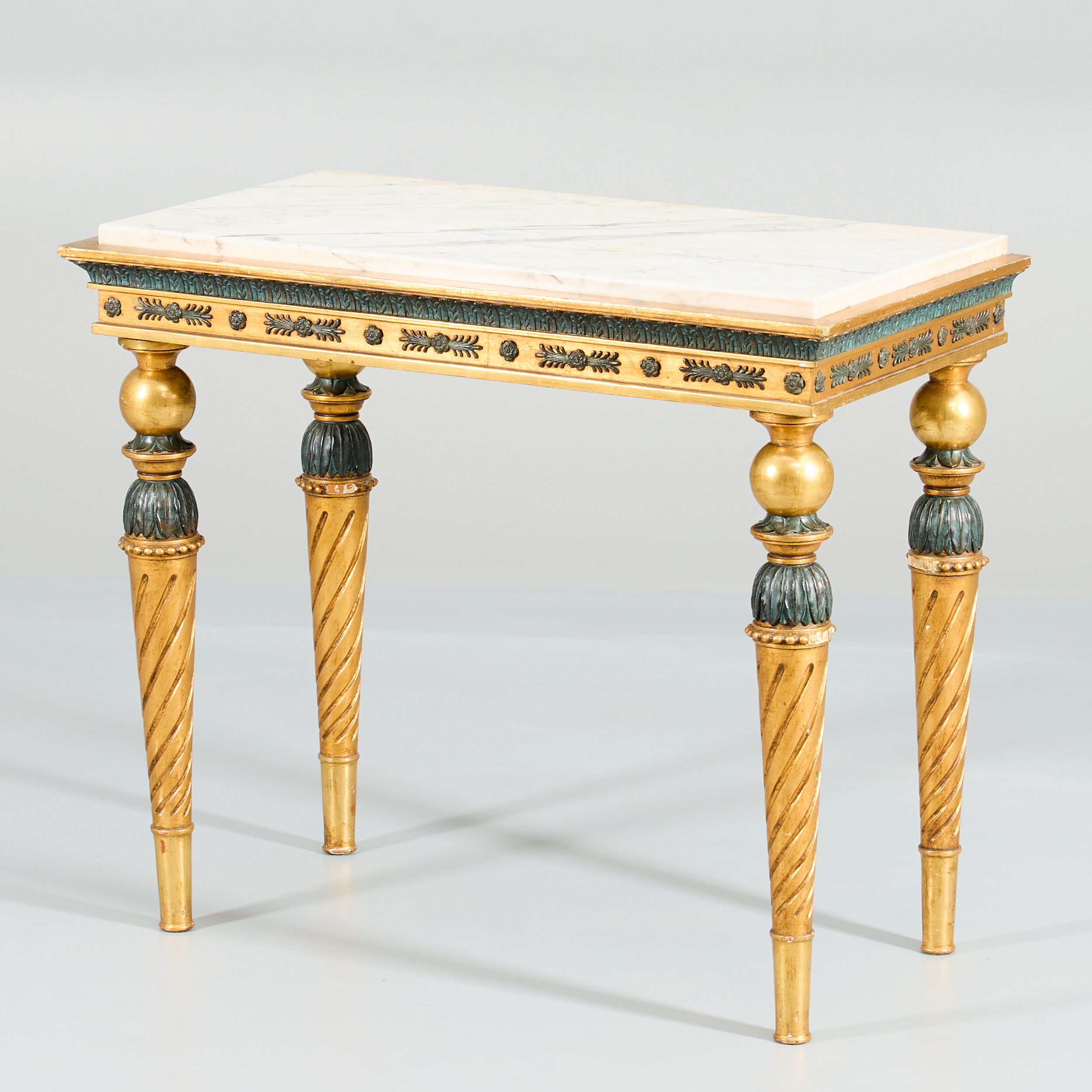 KONSOLBORD. I Jonas Frisks art, sengustavianskt stockholmsarbete, 1800-talets början.