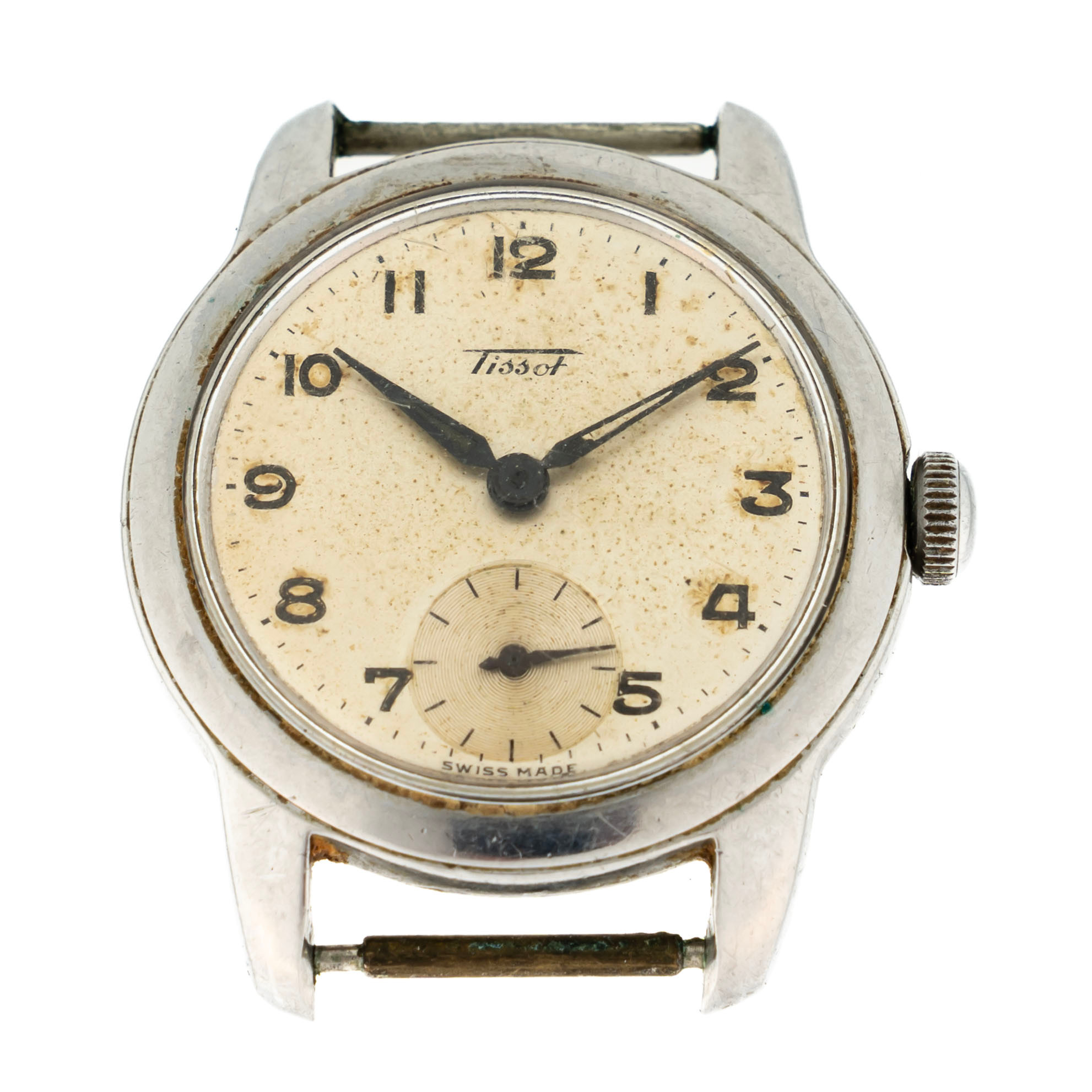 TISSOT. Armbandsur, Rostfritt stål, 1900-talets mitt.
