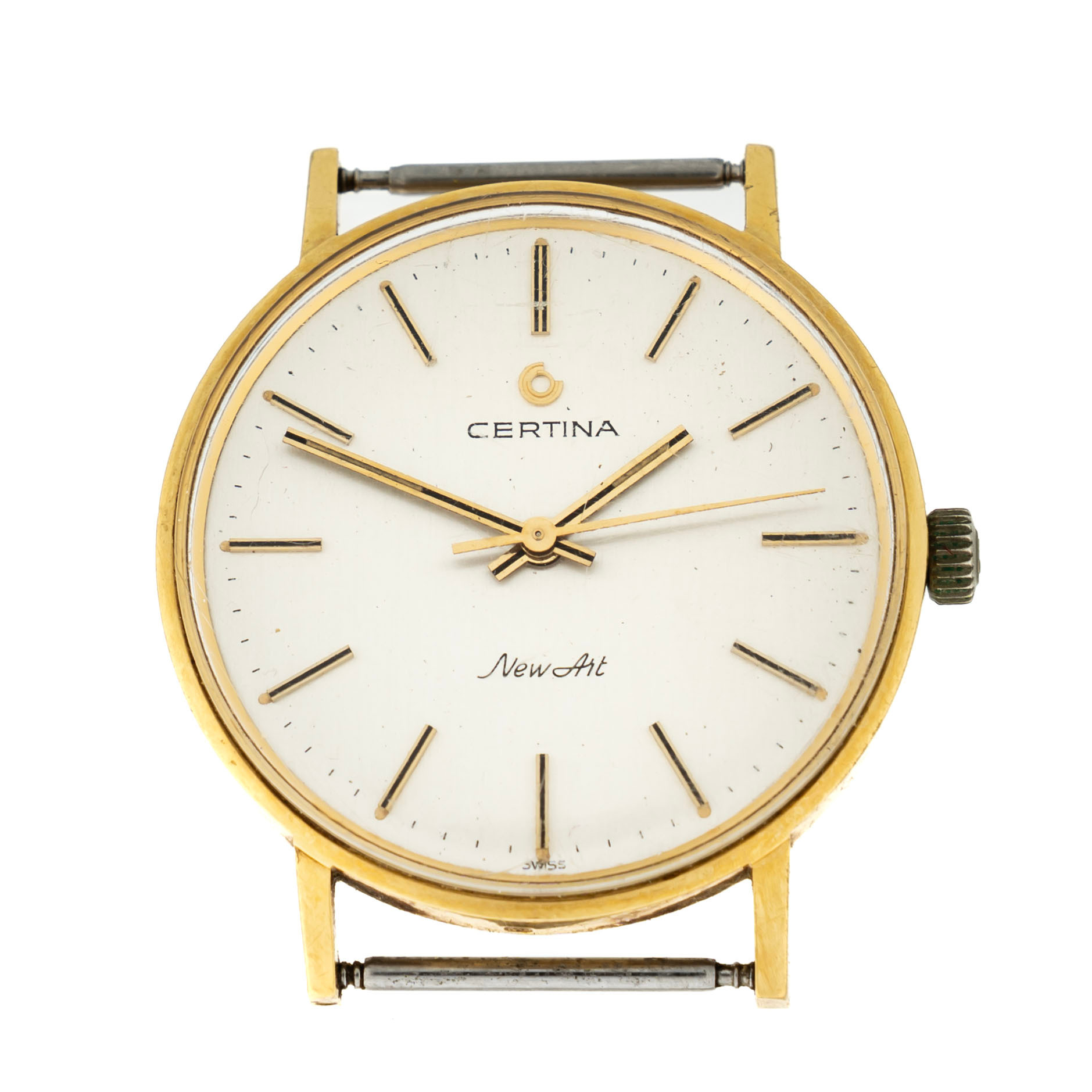 CERTINA. Armbandsur, "New art", Guld 18k, 1900-tal.