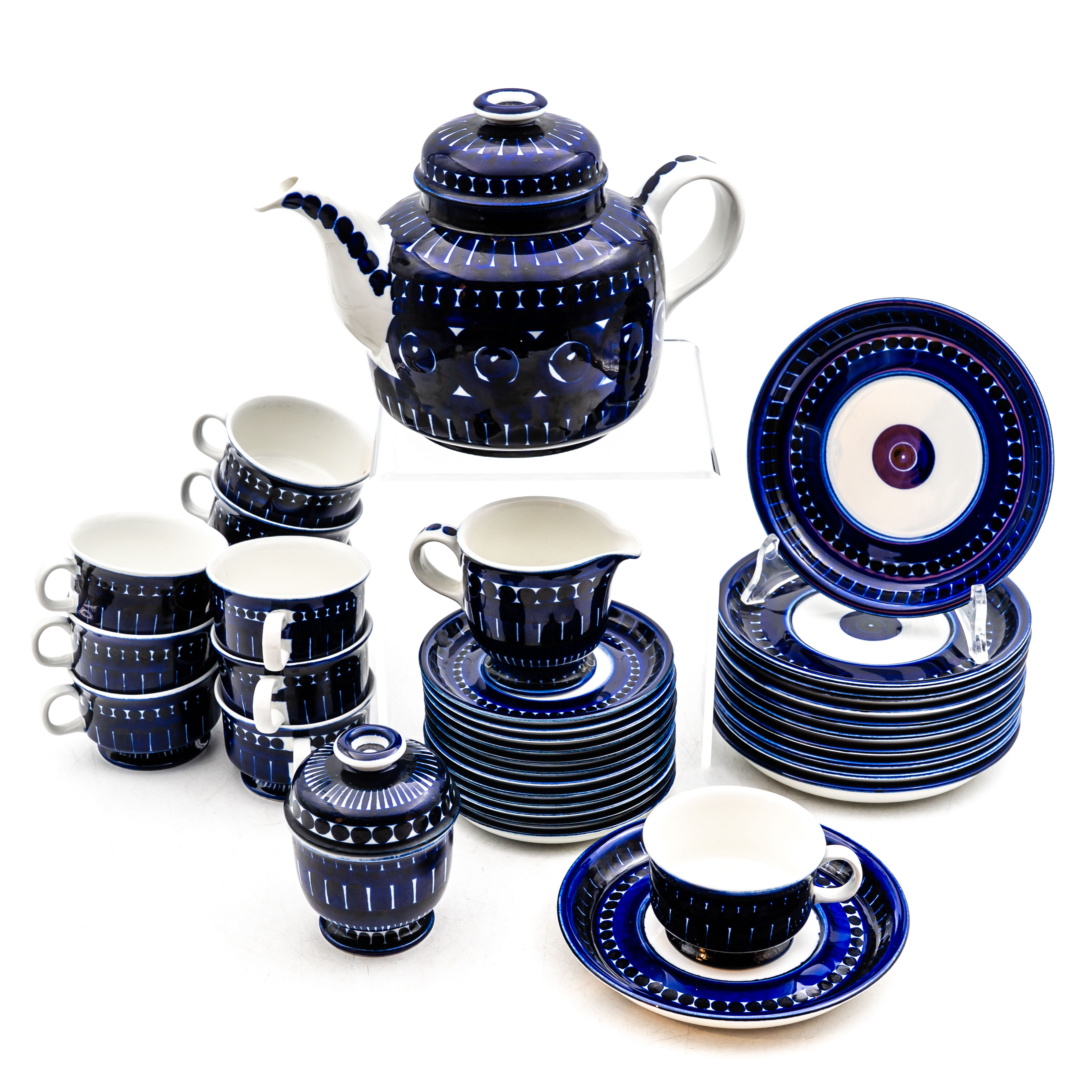 ULLA PROCOPÉ. Servis, "Valencia", 37 delar, Arabia, Finland.