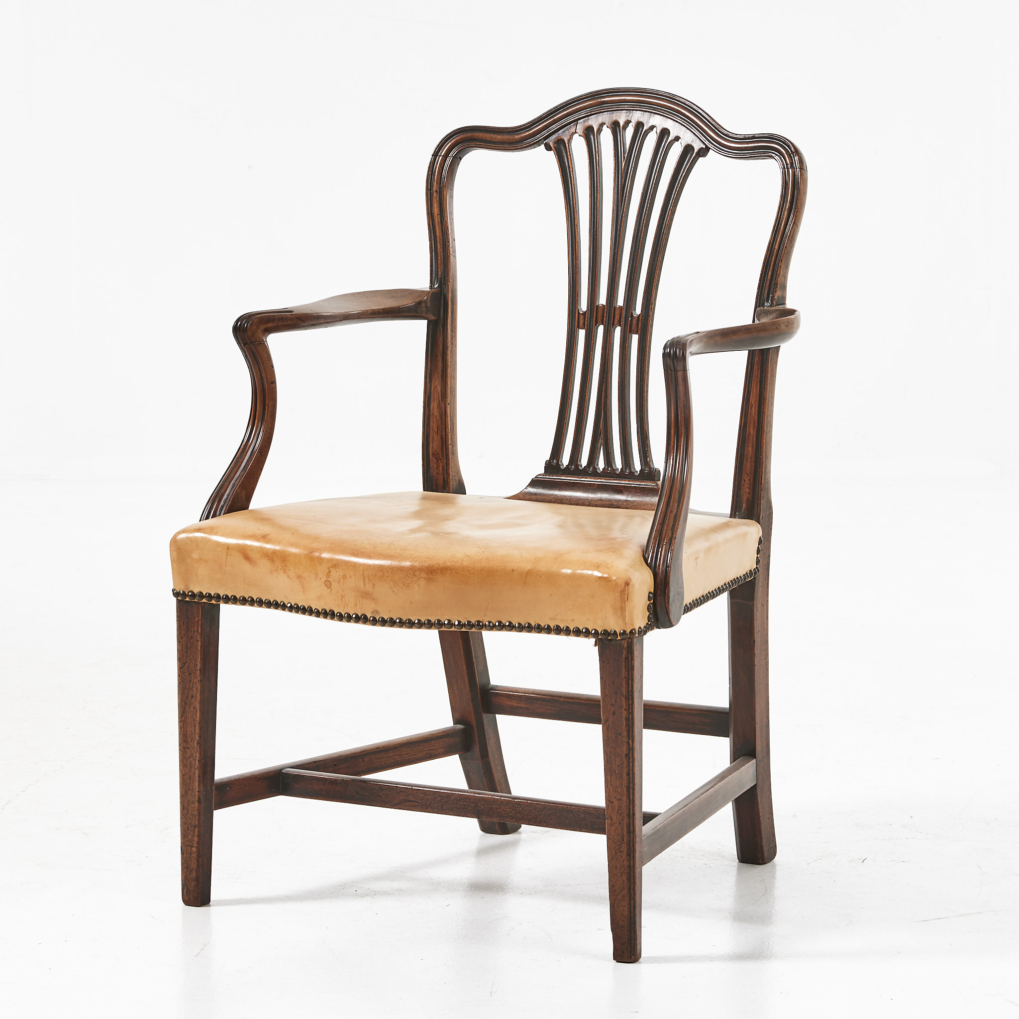 KARMSTOL, England, Hepplewhite, mahogny.