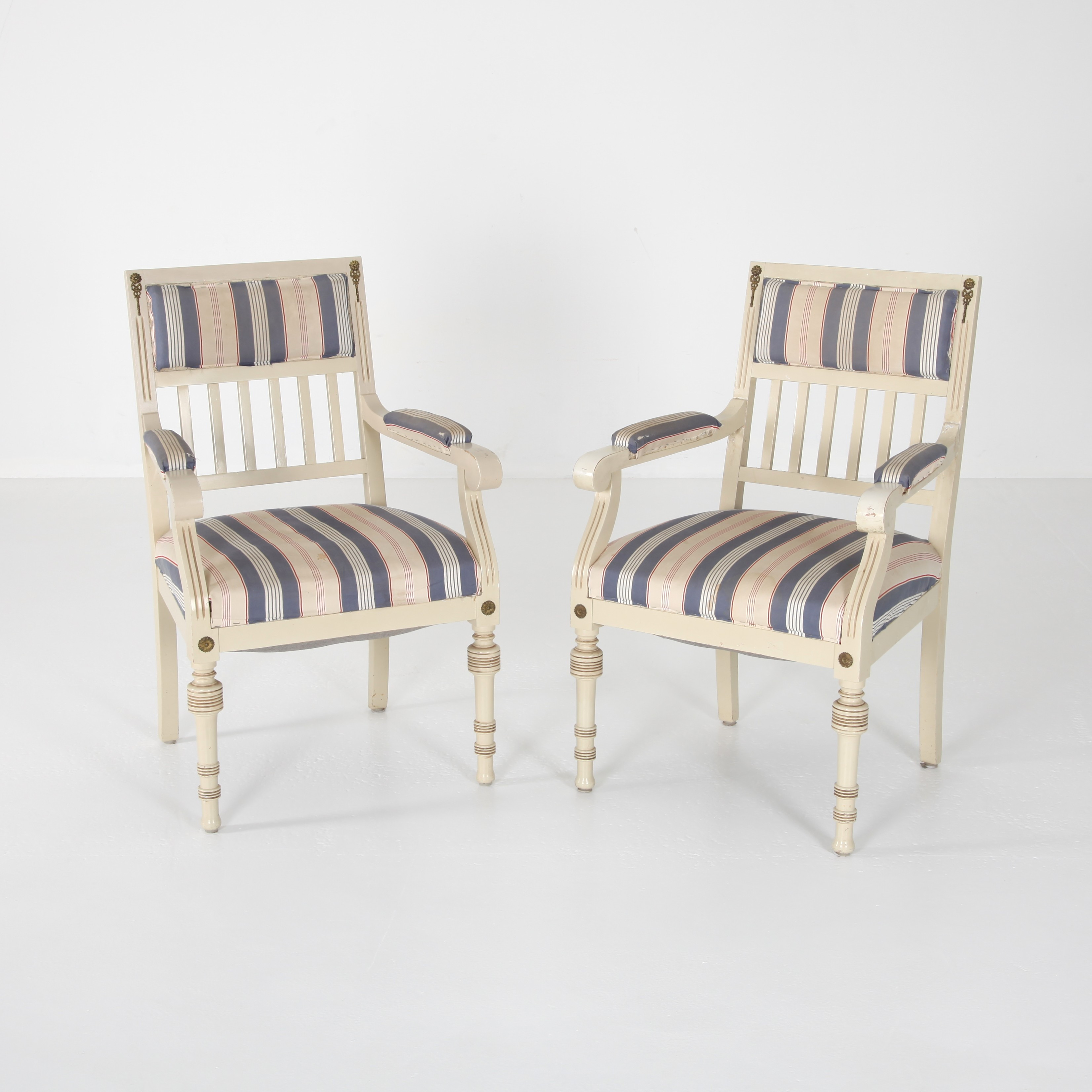 KARMSTOLAR, 1 par, Sverige 1900-talets första del.