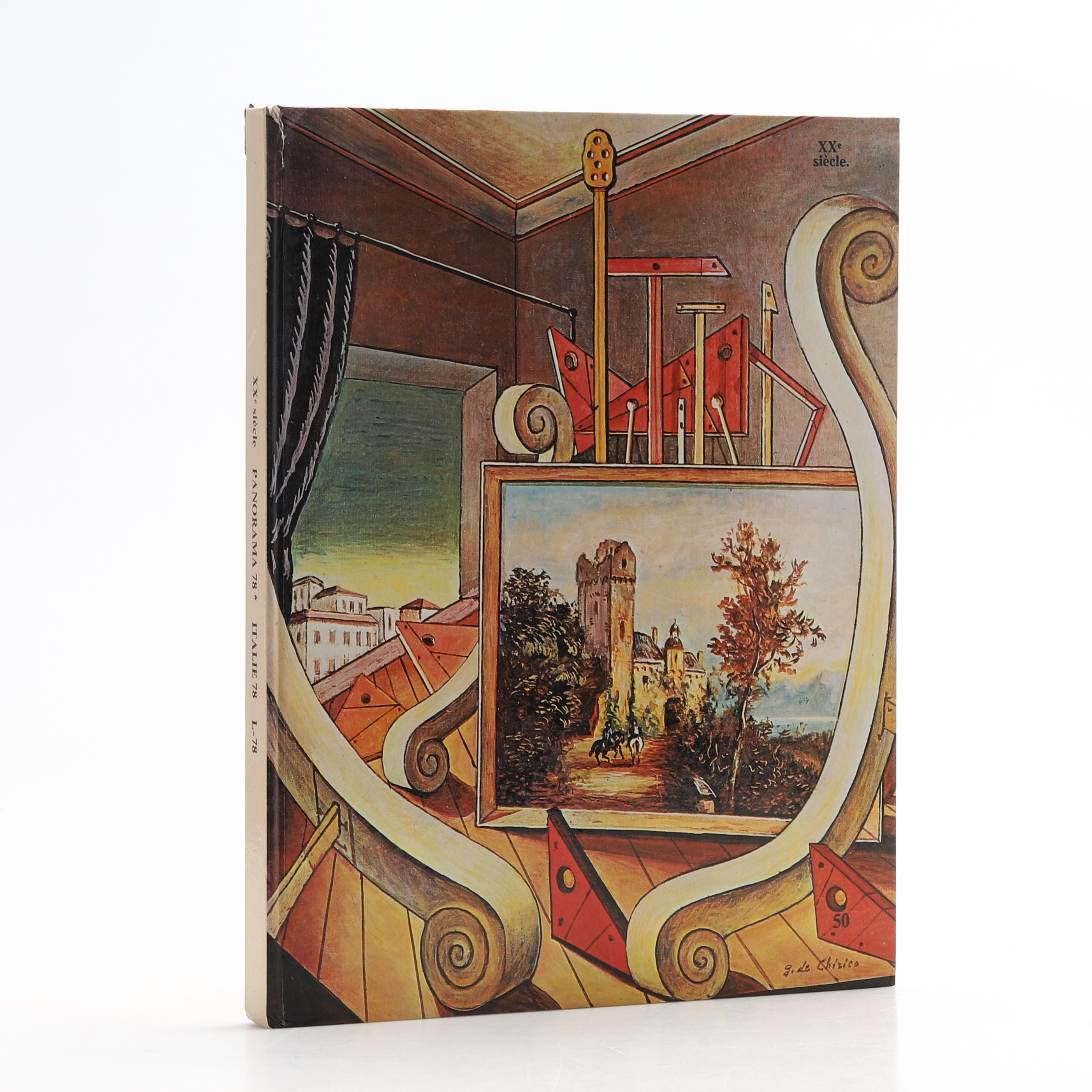 MODERNISM, XX:e siècle nr 50, 1978 med originallitografi av Franco Gentilini (Italien 1909-1981).