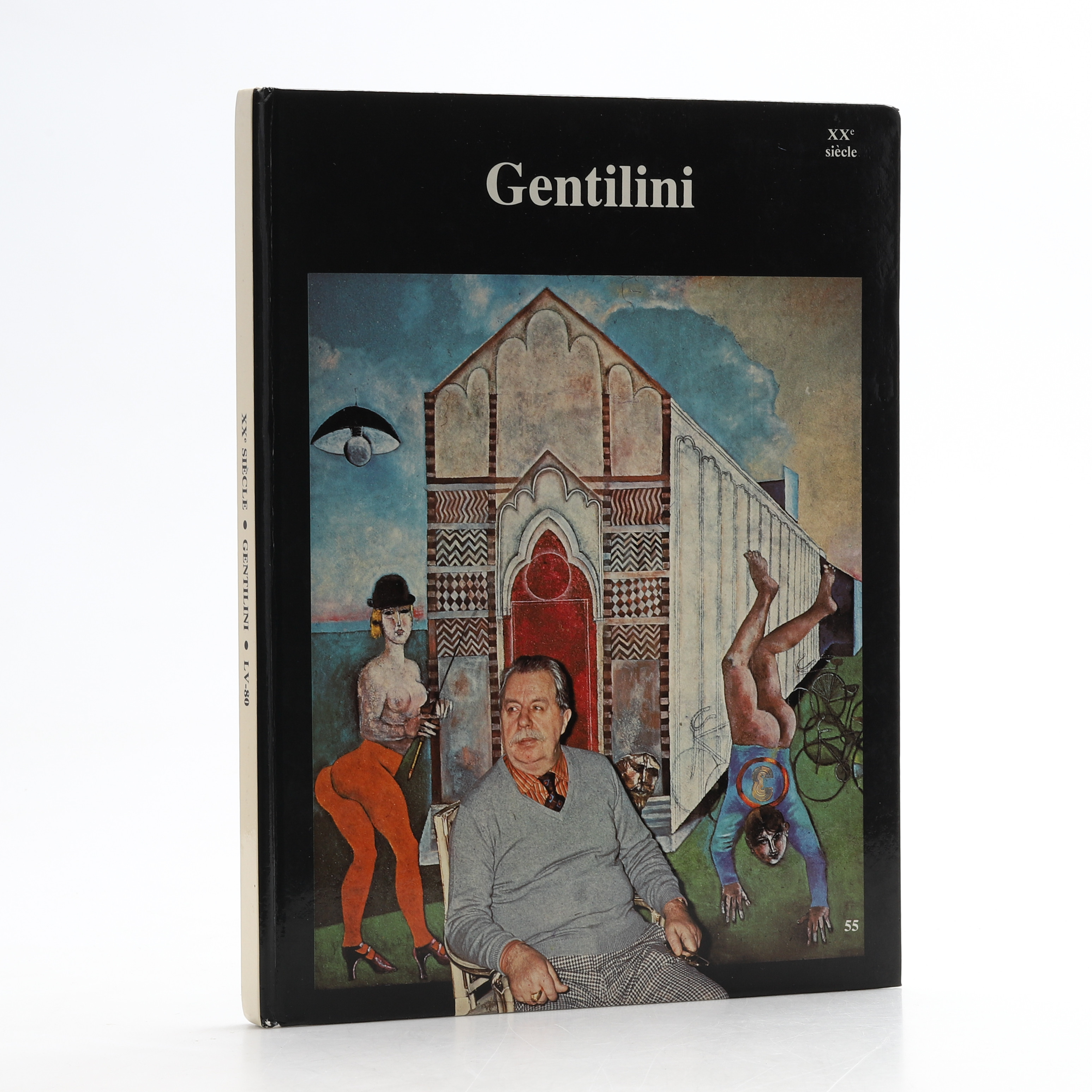 MODERNISM. XX:e siècle nr 55, 1980, med originallitografier av Franco Gentilini.